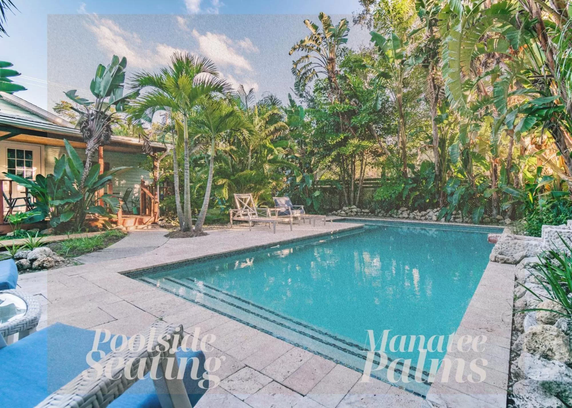 Pool view in Manatee Palms