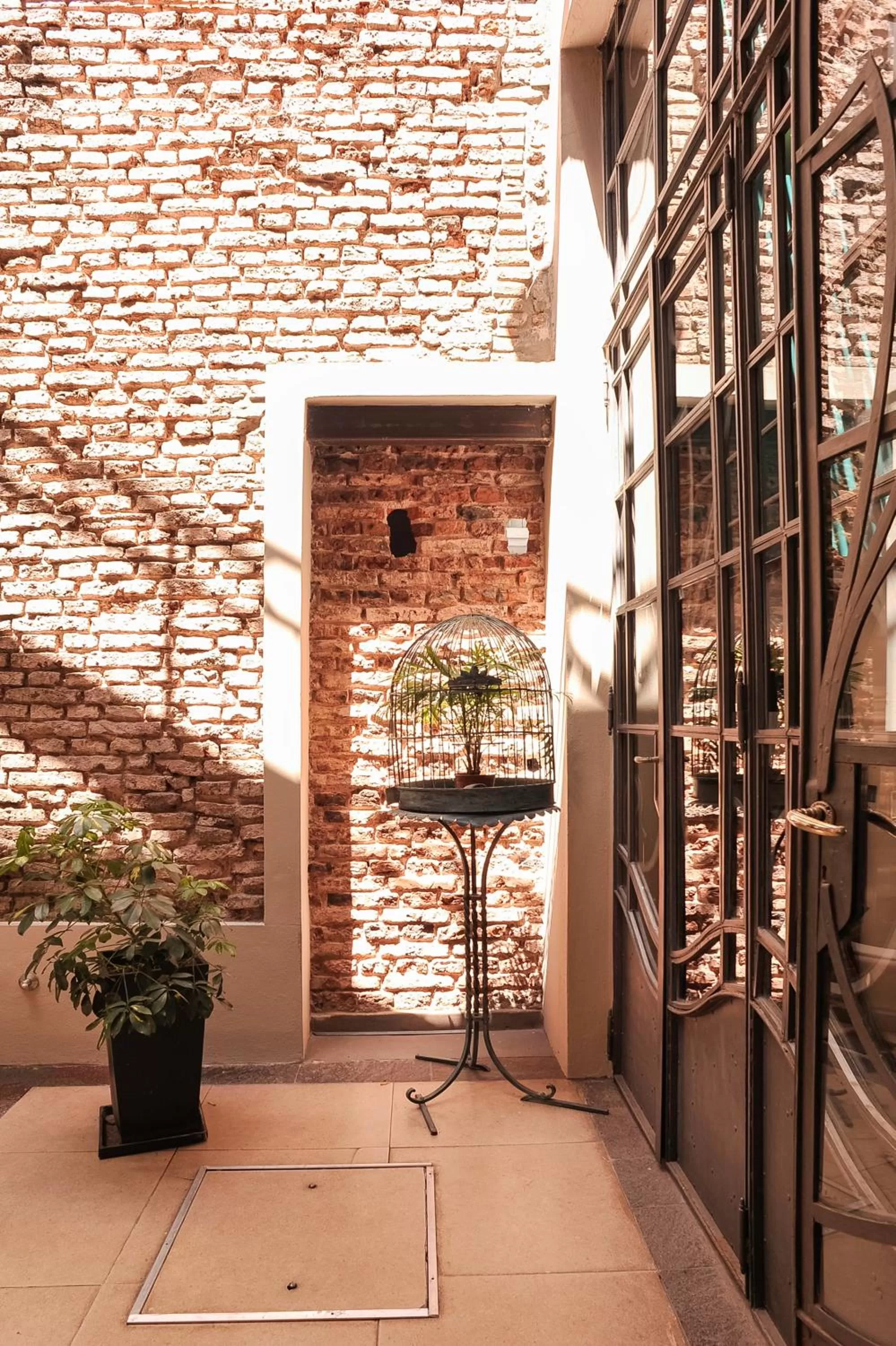 Property building in San Telmo Suites