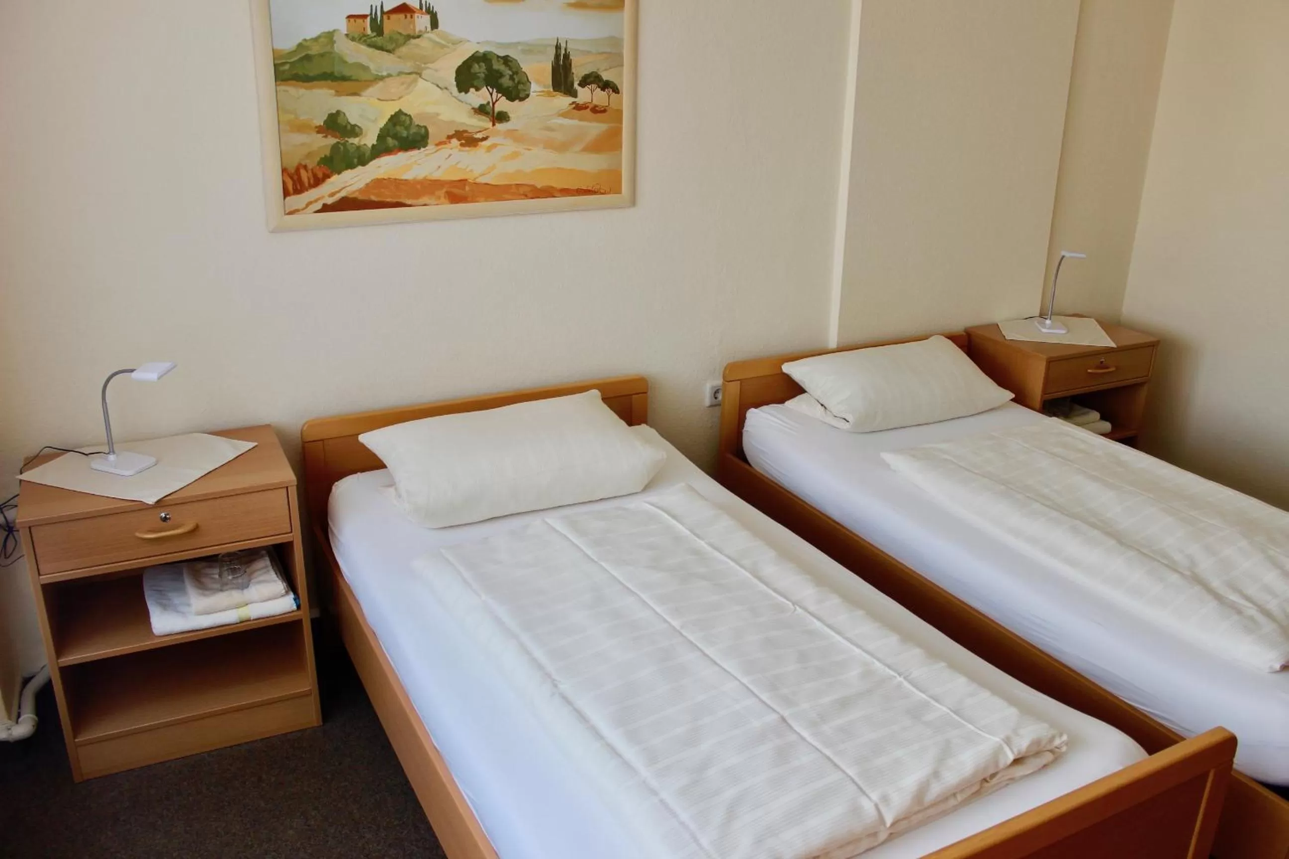 Bed in Hotel Gasthof Klusmeyer