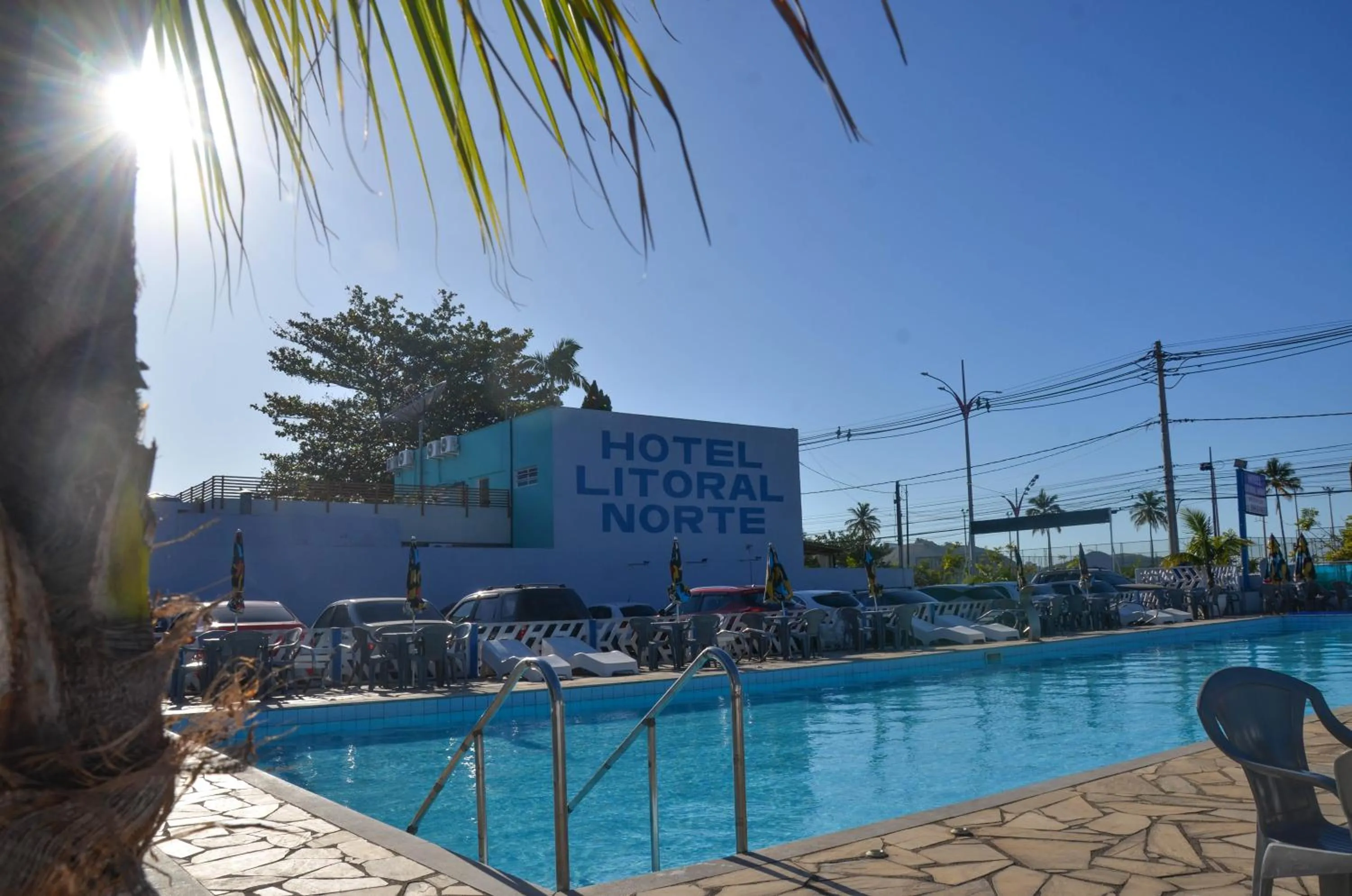 Swimming pool in Hotel Litoral Norte