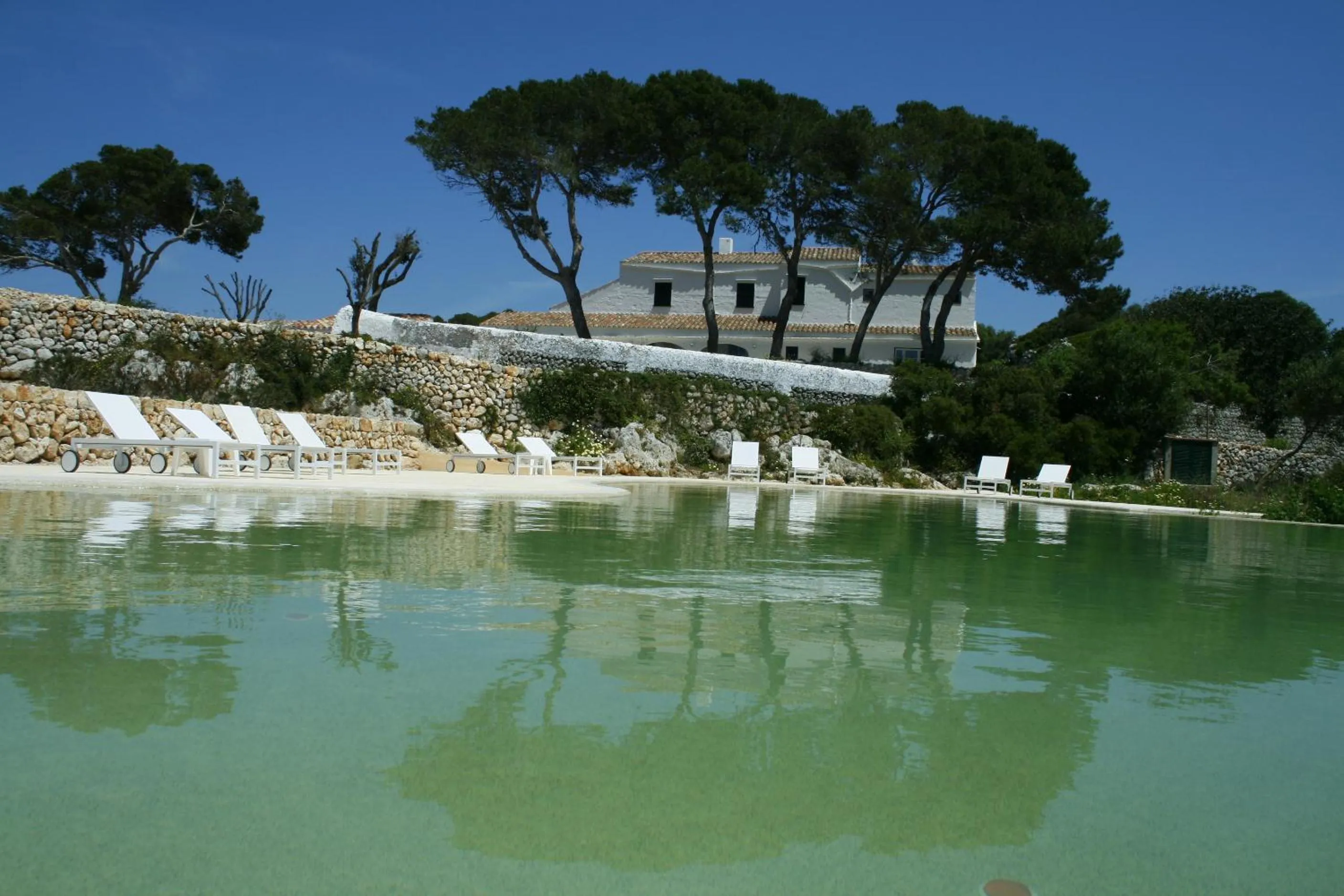 Swimming pool in Hotel Rural Binigaus Vell