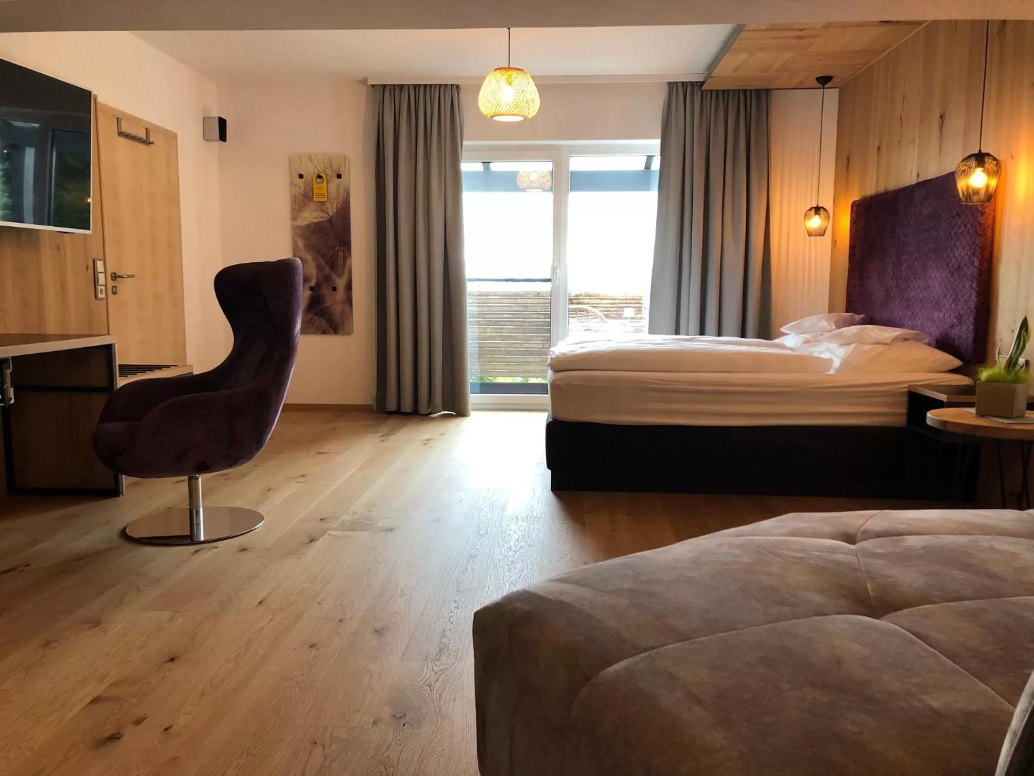 Bed in Thula Wellnesshotel Bayerischer Wald