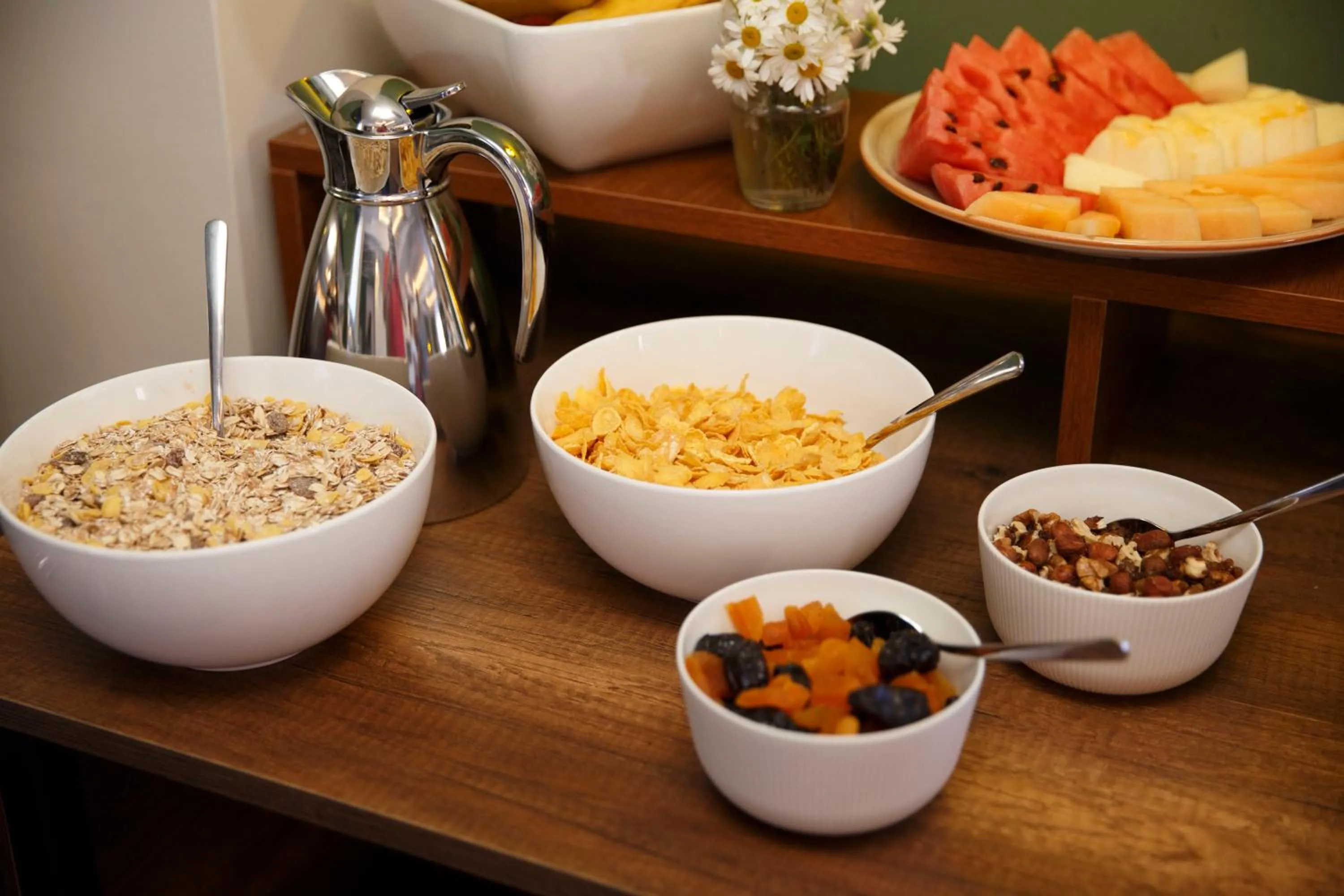 Food and drinks in Tribeca Hotel