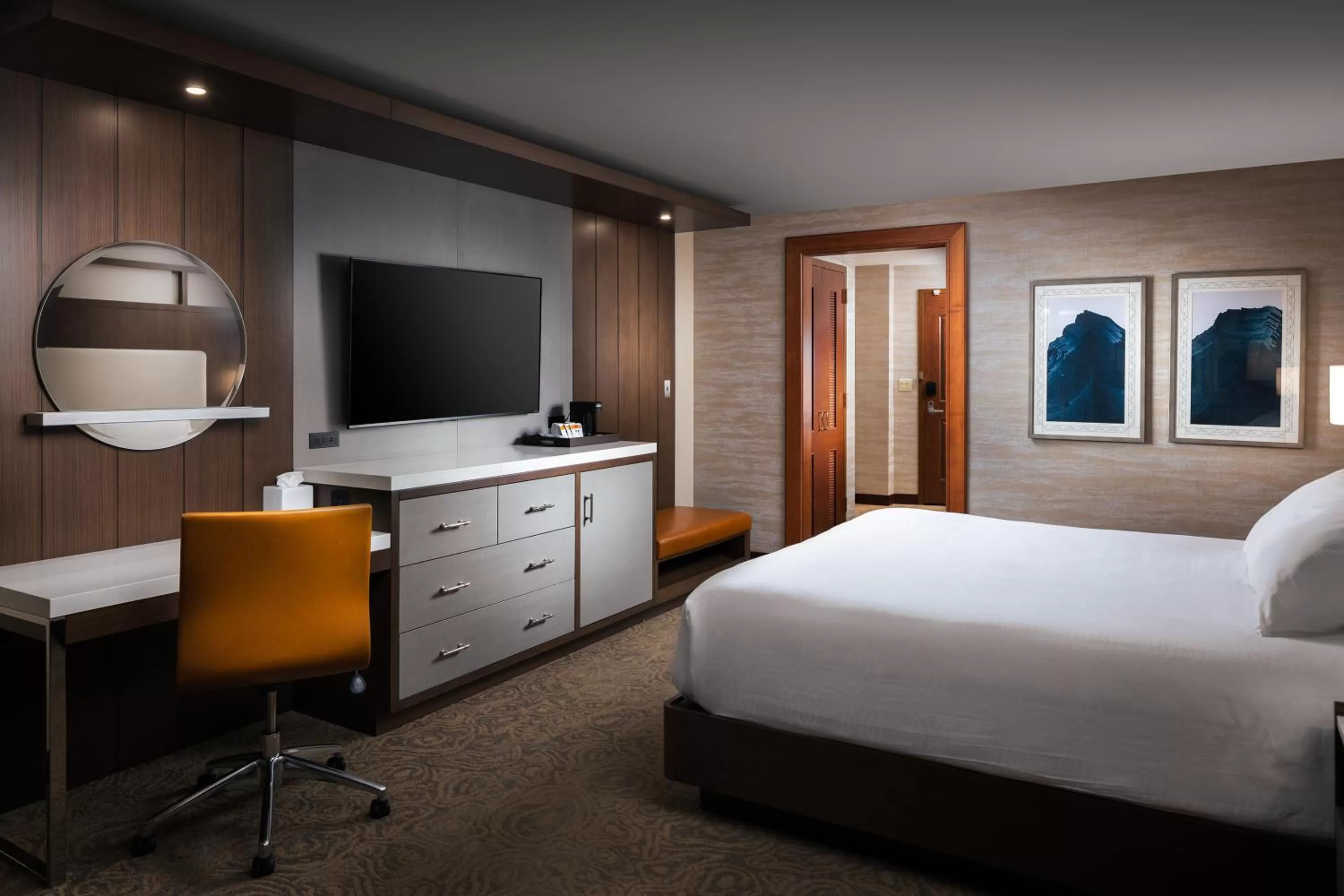 Bed in Seneca Allegany Resort & Casino