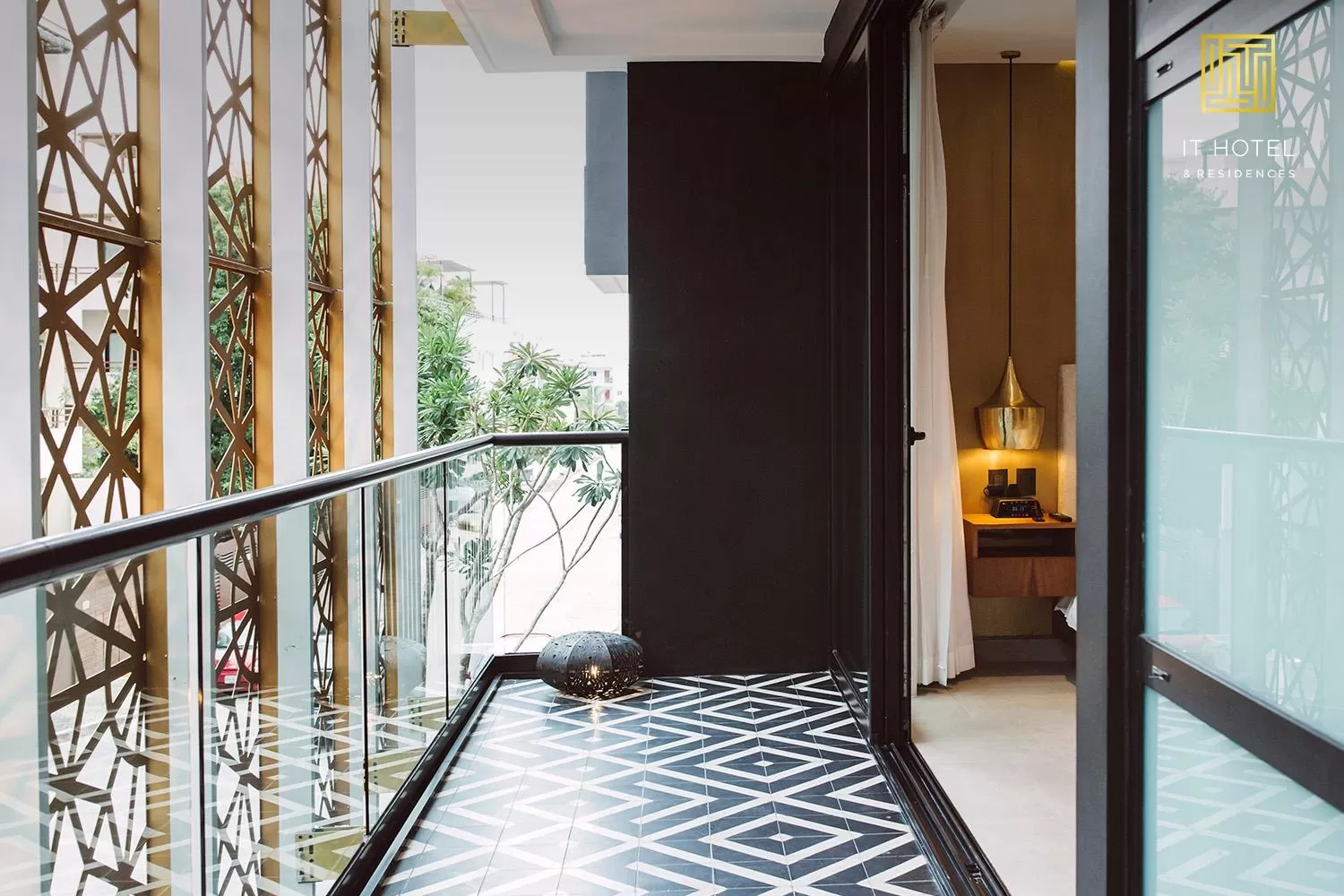 Balcony/Terrace in IT Boutique Hotel & Restaurant