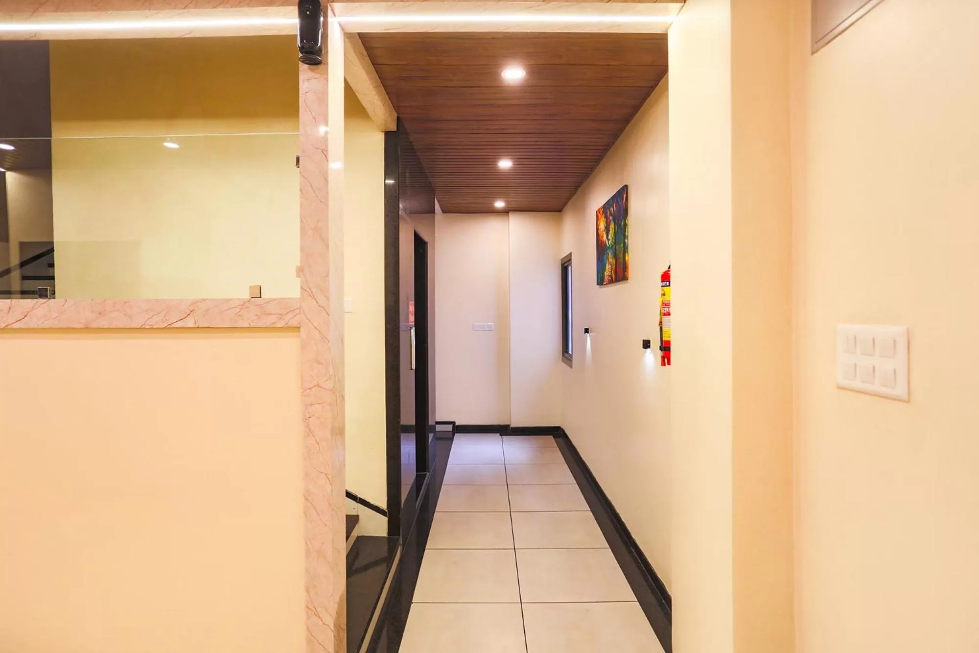 Lobby or reception in FabHotel Balaji Paradise