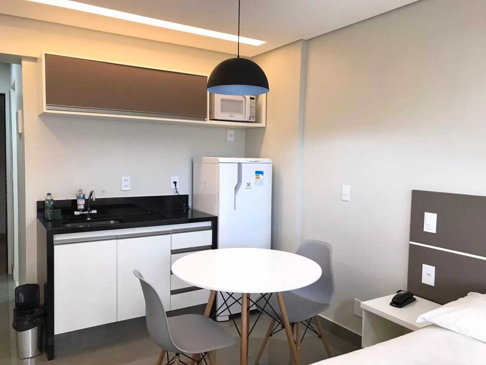 Kitchen or kitchenette in ABC Apart Hotel