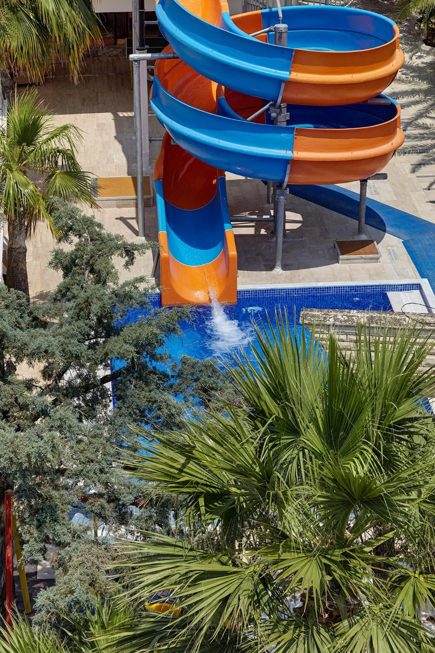 Aqua park in Hotel Billurcu