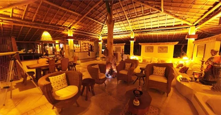 Night, Restaurant/Places to Eat in Pousada Aldeia Beijupirá