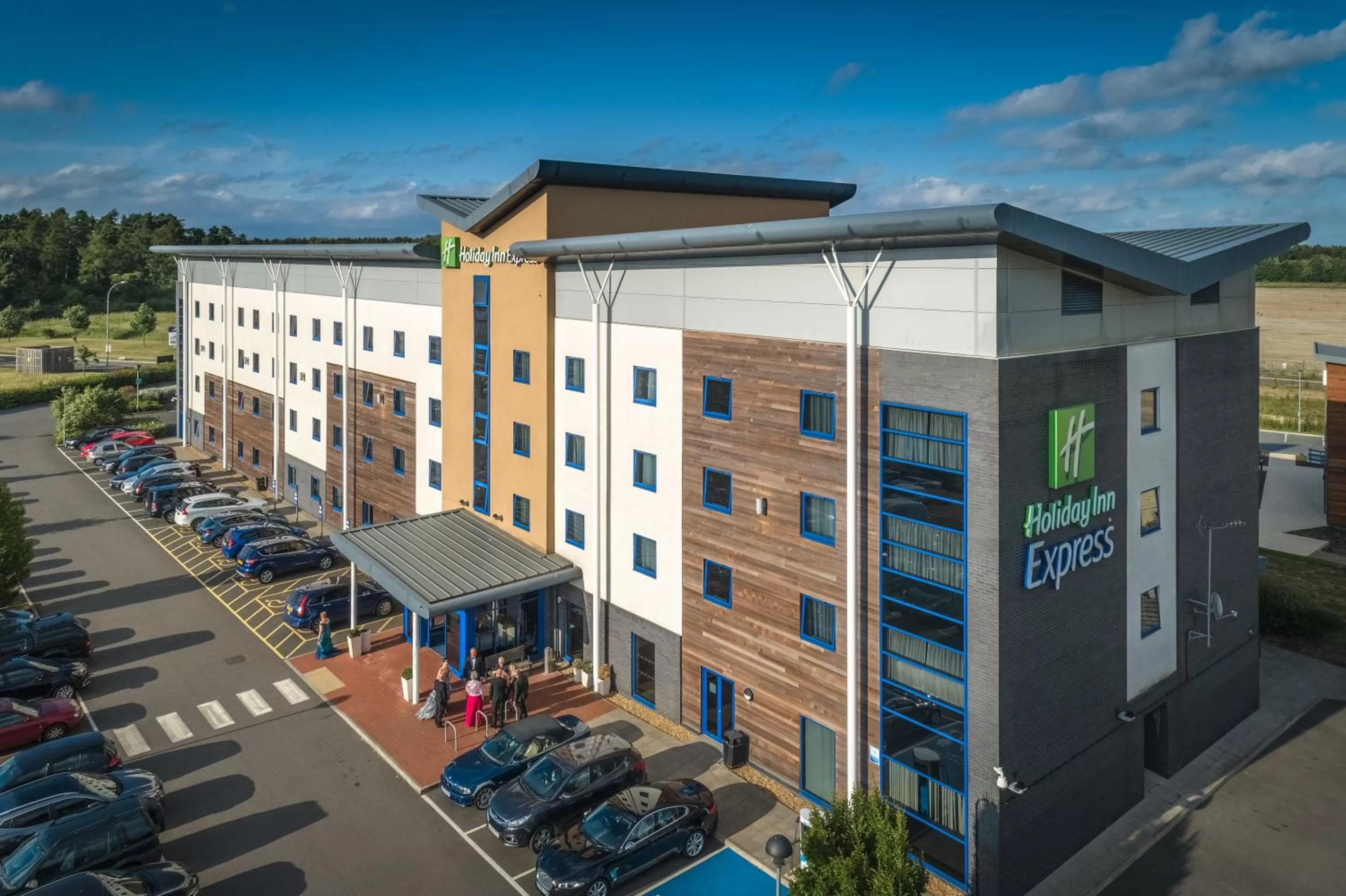 Property building in Holiday Inn Express Kettering by IHG