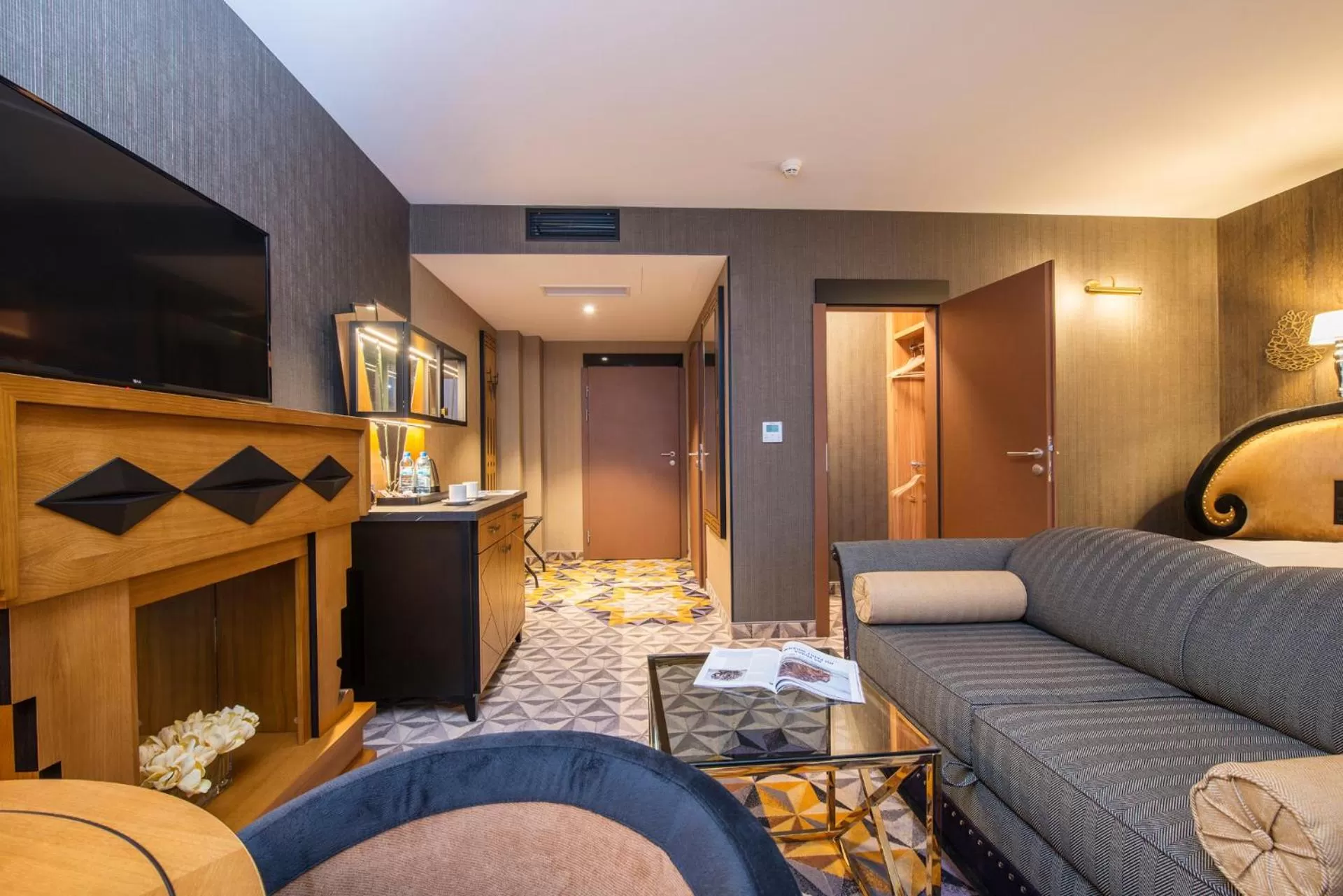 Seating area in Bachleda Residence Zakopane