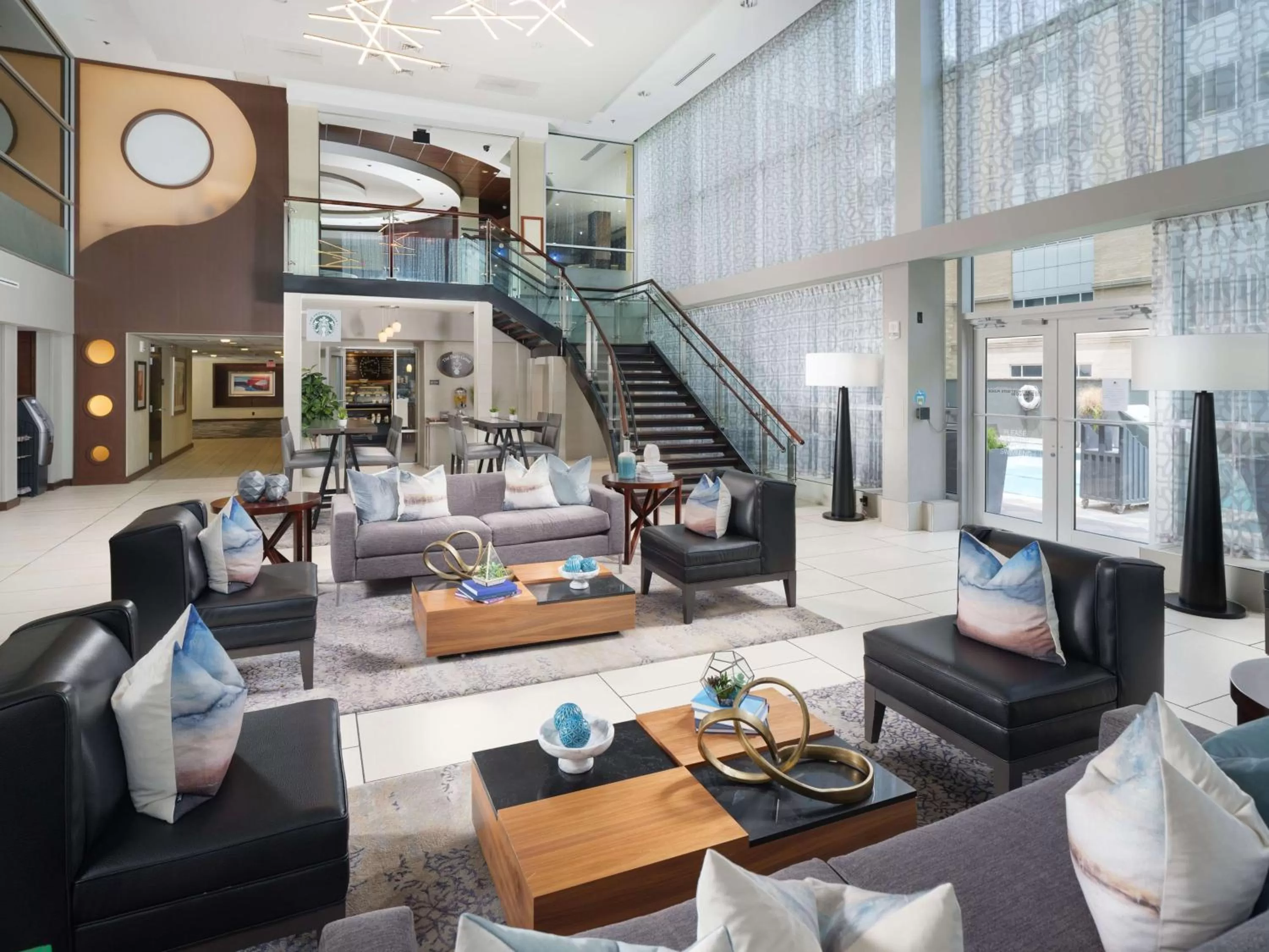 Lobby or reception in DoubleTree by Hilton Hotel Chattanooga Downtown