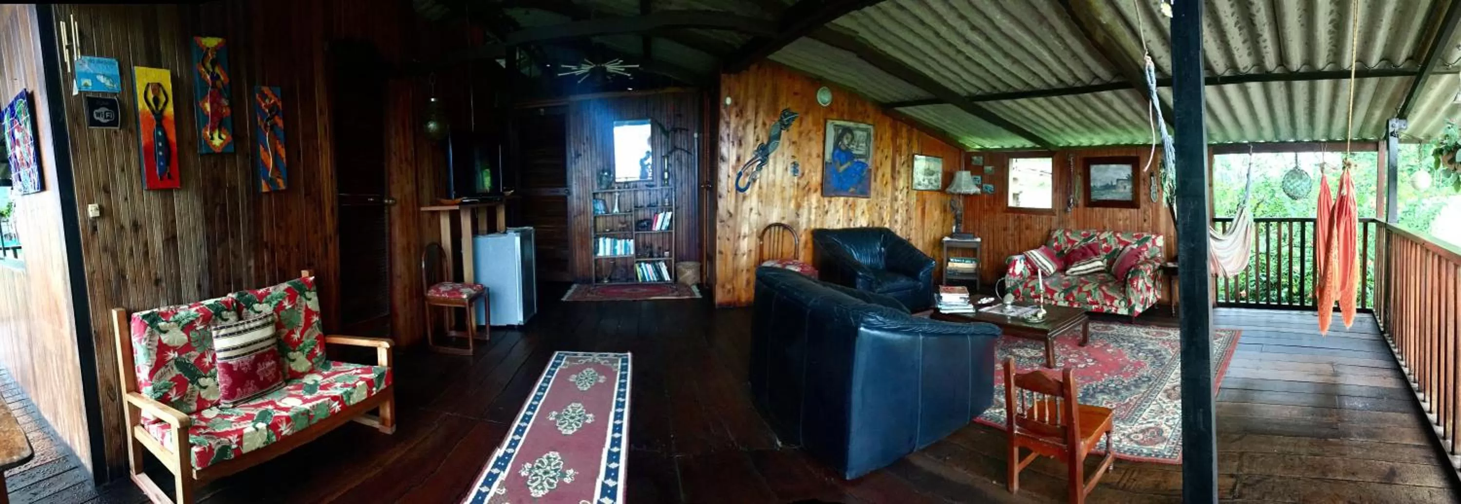 Balcony/Terrace, Seating Area in Posada Turística Rocas De Cabo Marzo
