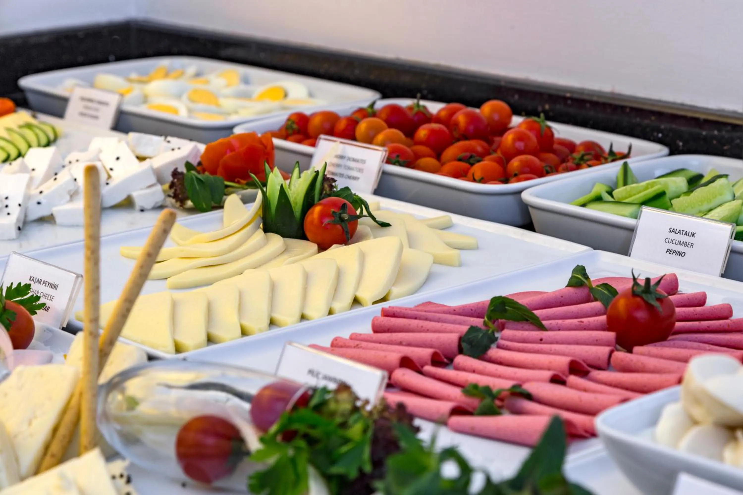 Buffet breakfast in Blanca Hotel