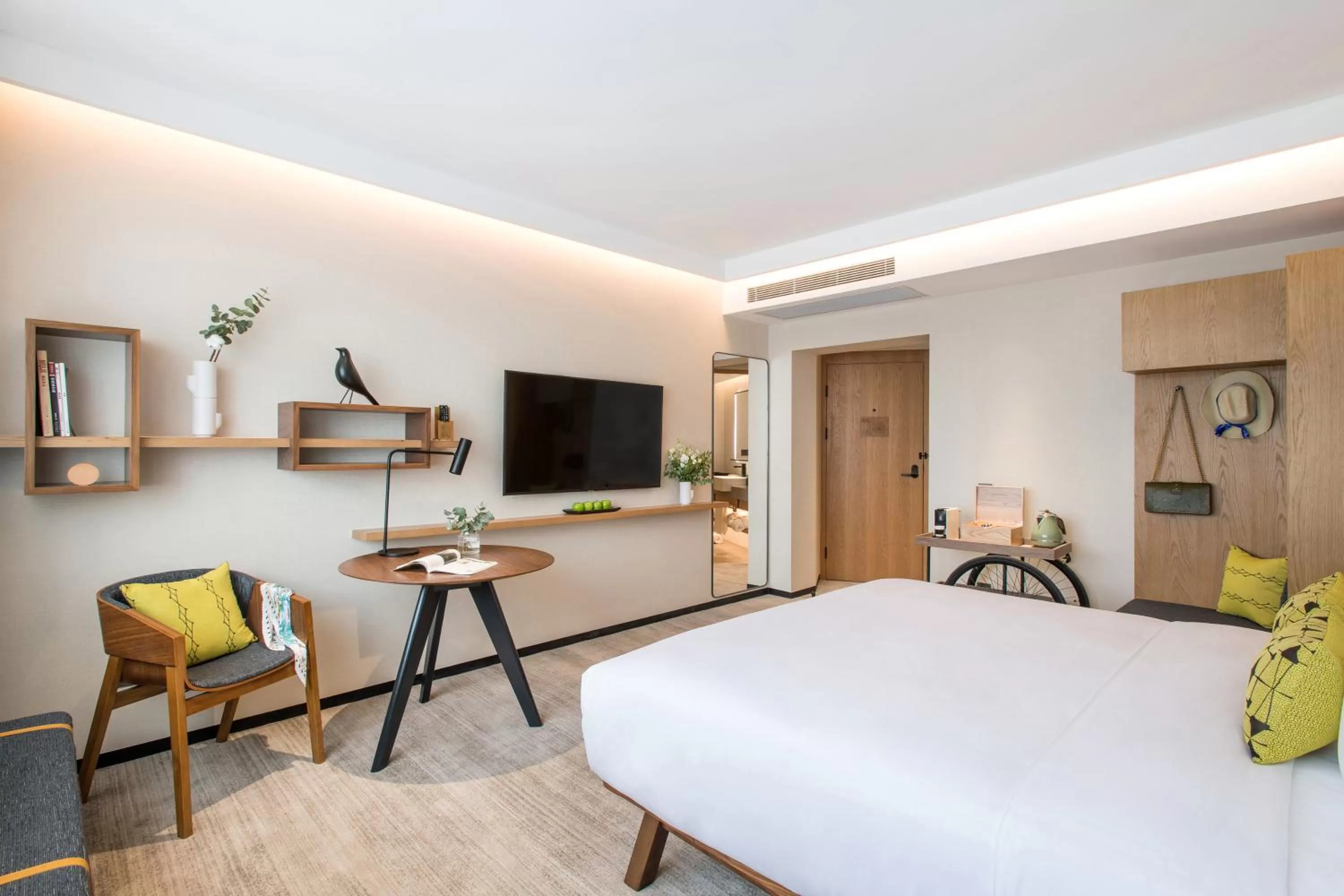 Bed in BEI Zhaolong Hotel, JdV by Hyatt