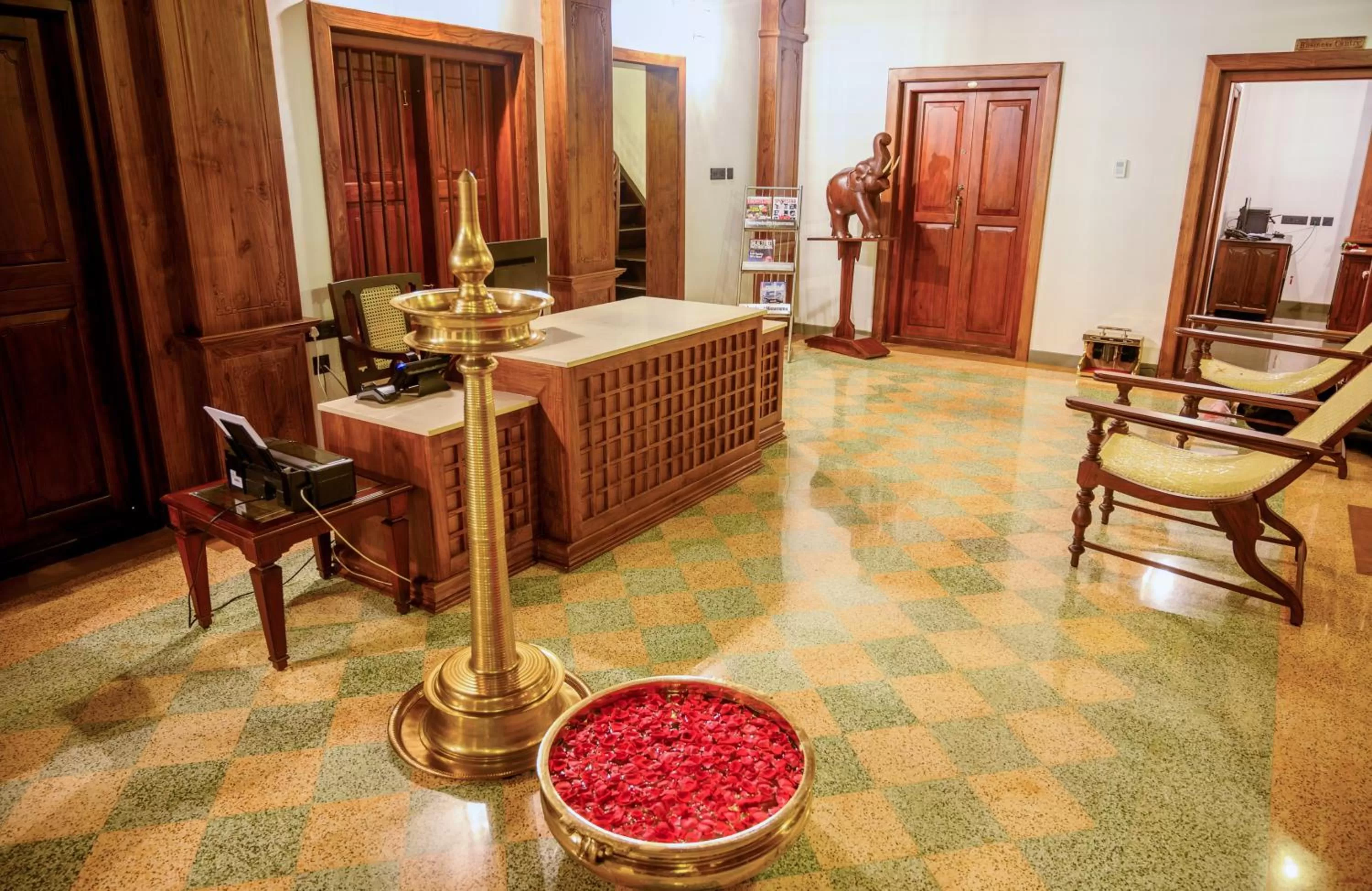 Lobby or reception in Surya Heritage Hotels