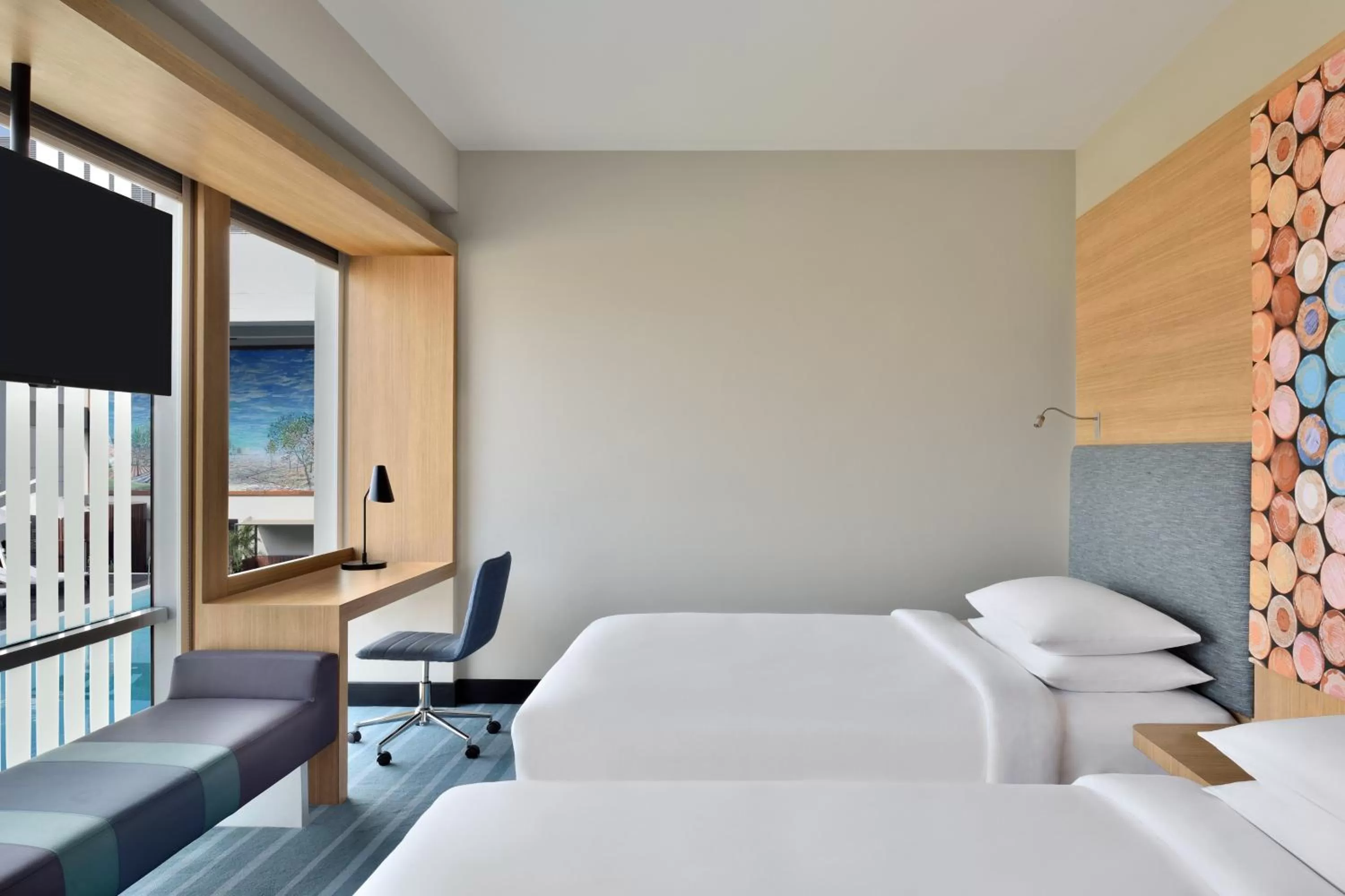 Aloft Twin Room, High Floor - single occupancy - 3rd and above in Aloft New Delhi Aerocity