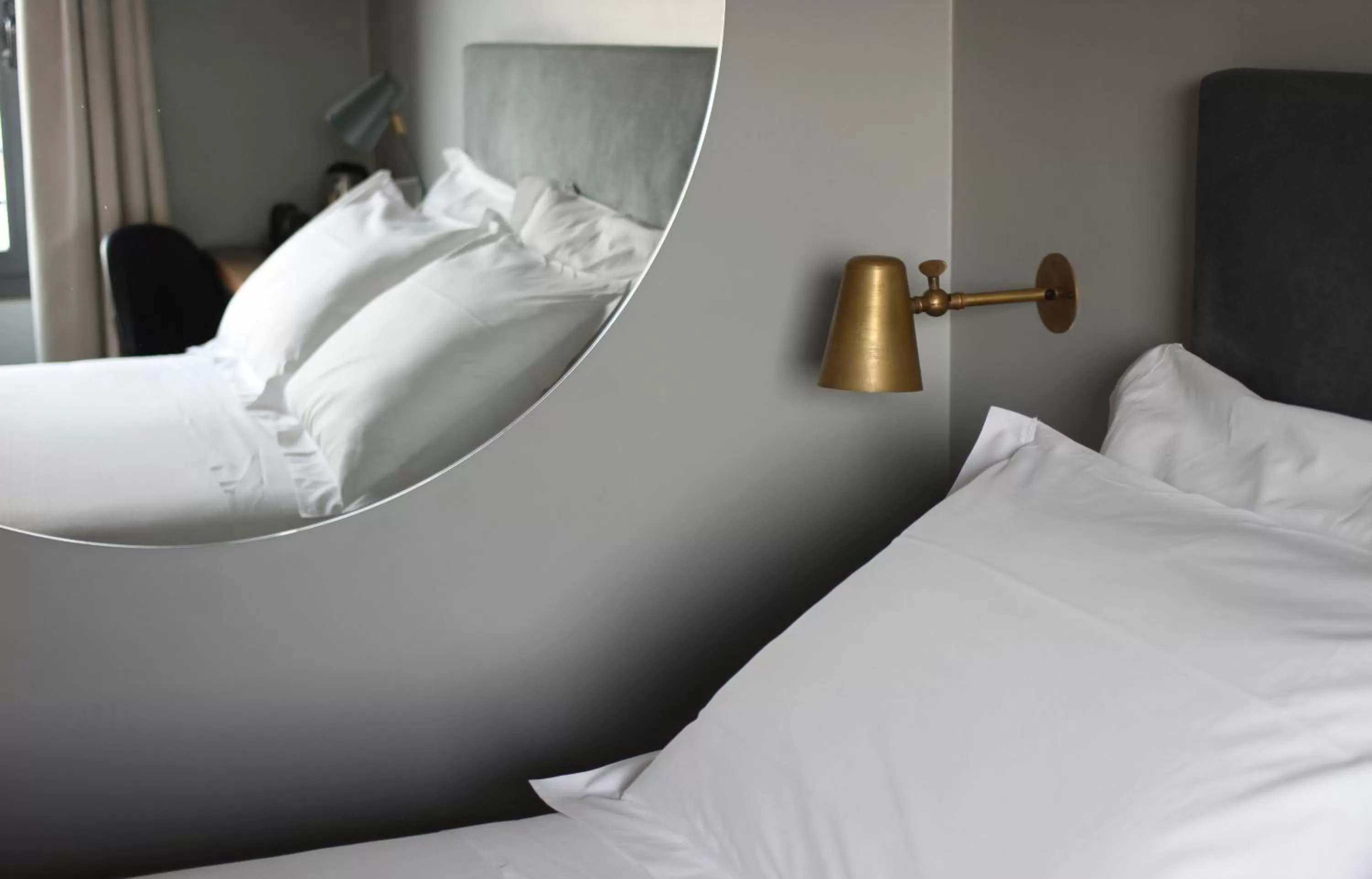 Decorative detail, Bed in c-hotels Joy