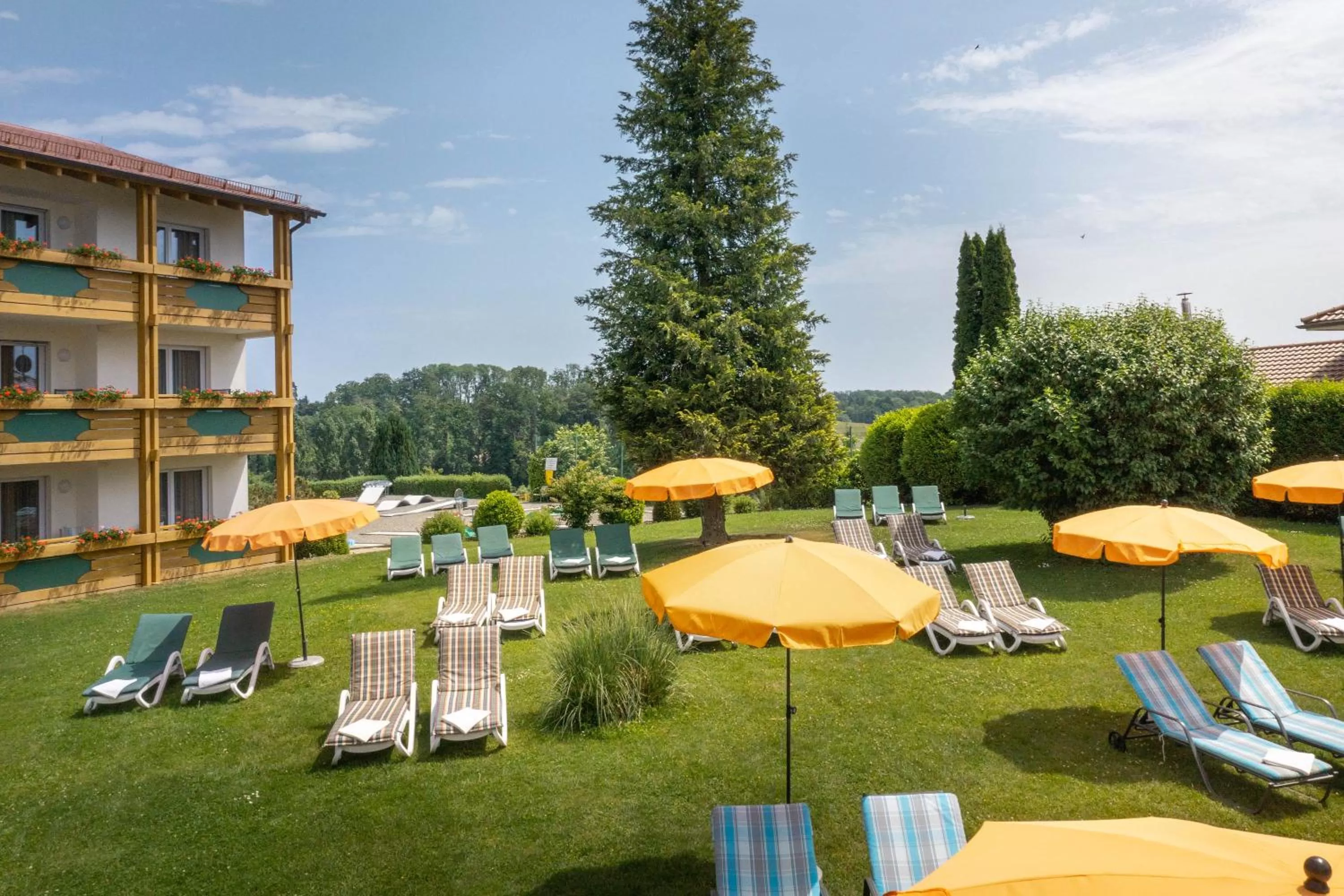 Garden in Ringhotel Krone