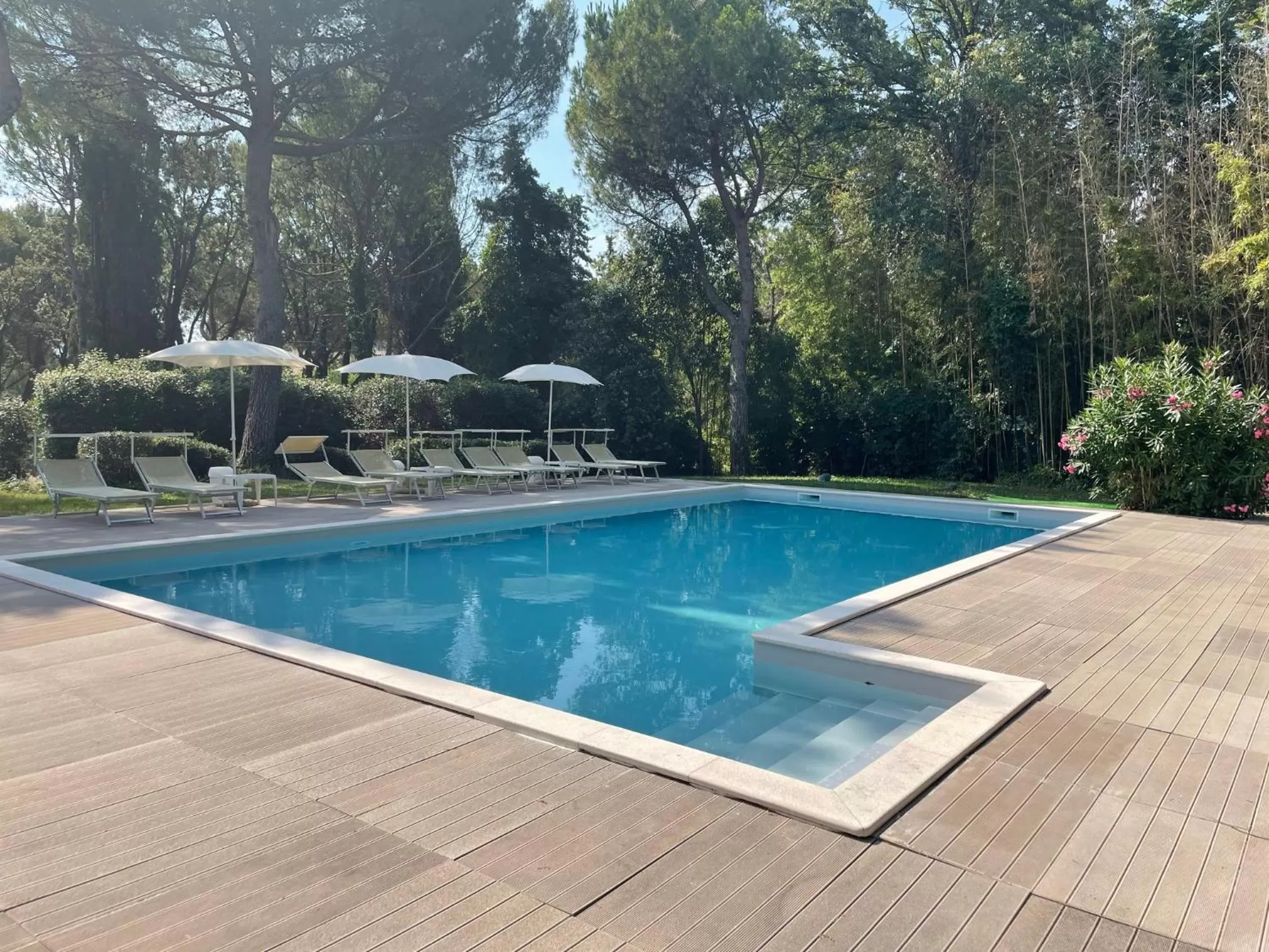 Swimming pool in Residenze Al Colle Dei Pini