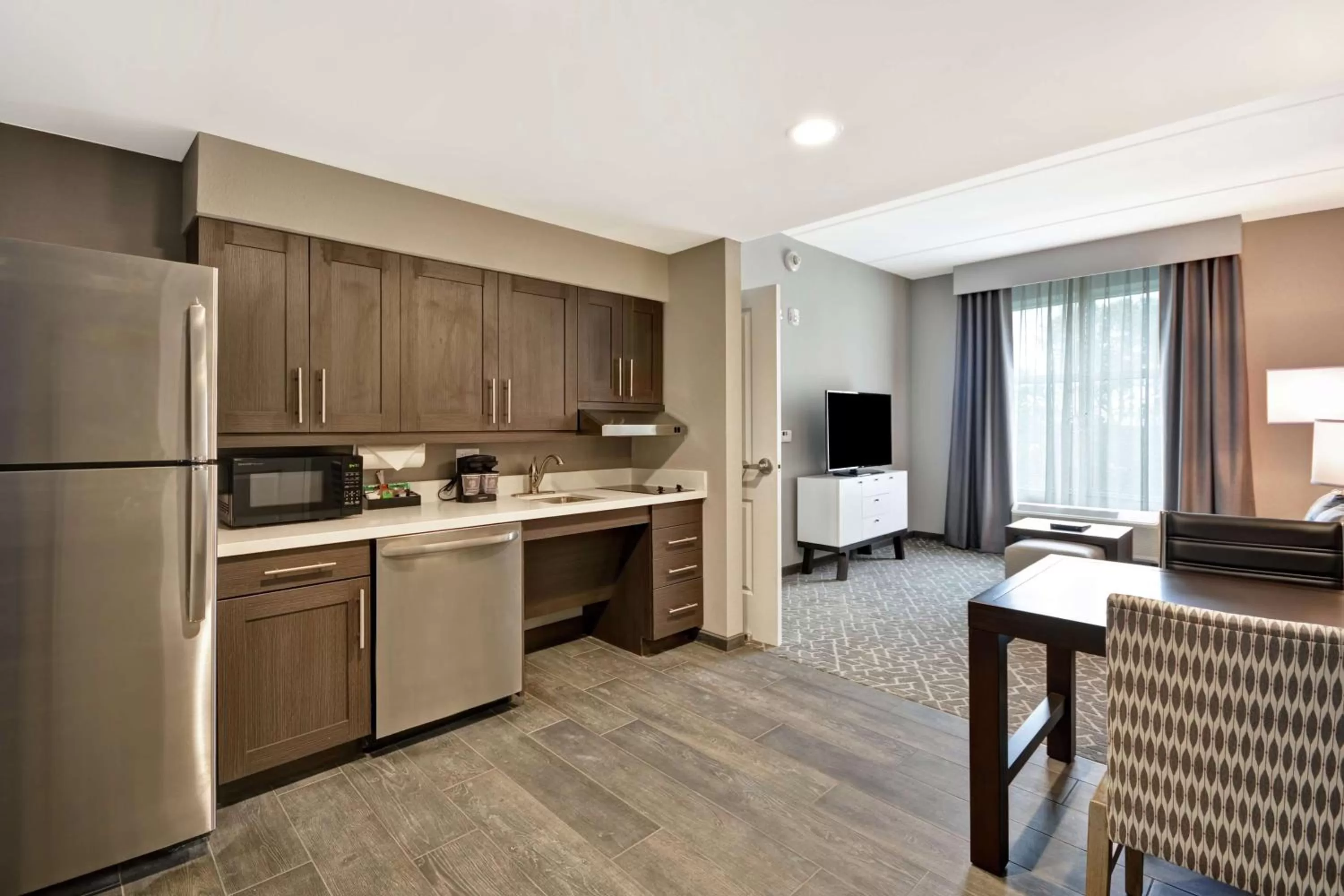 Kitchen or kitchenette in Homewood Suites by Hilton Raleigh Cary I-40
