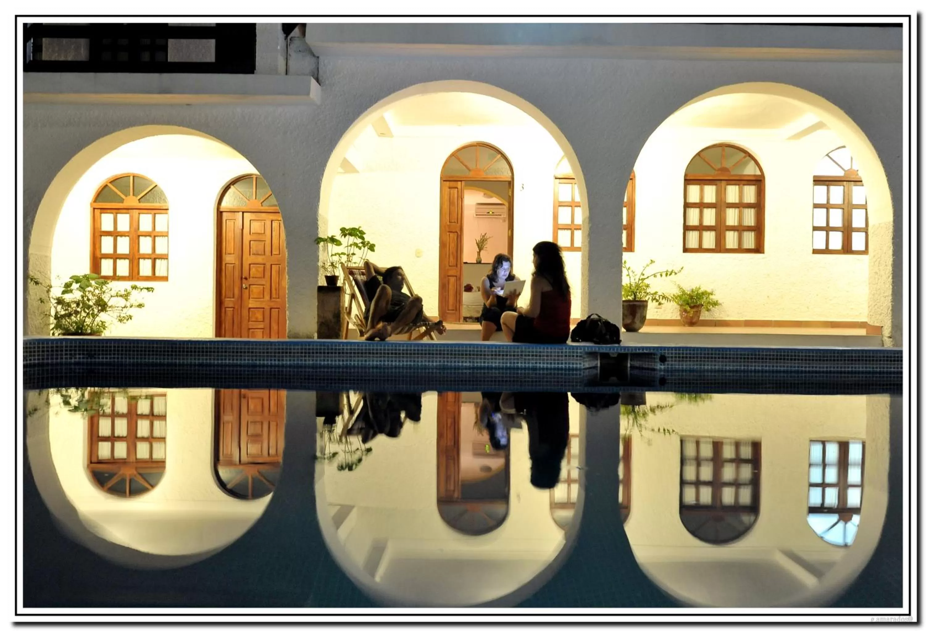 Swimming pool in Hotel La Posada del Sol
