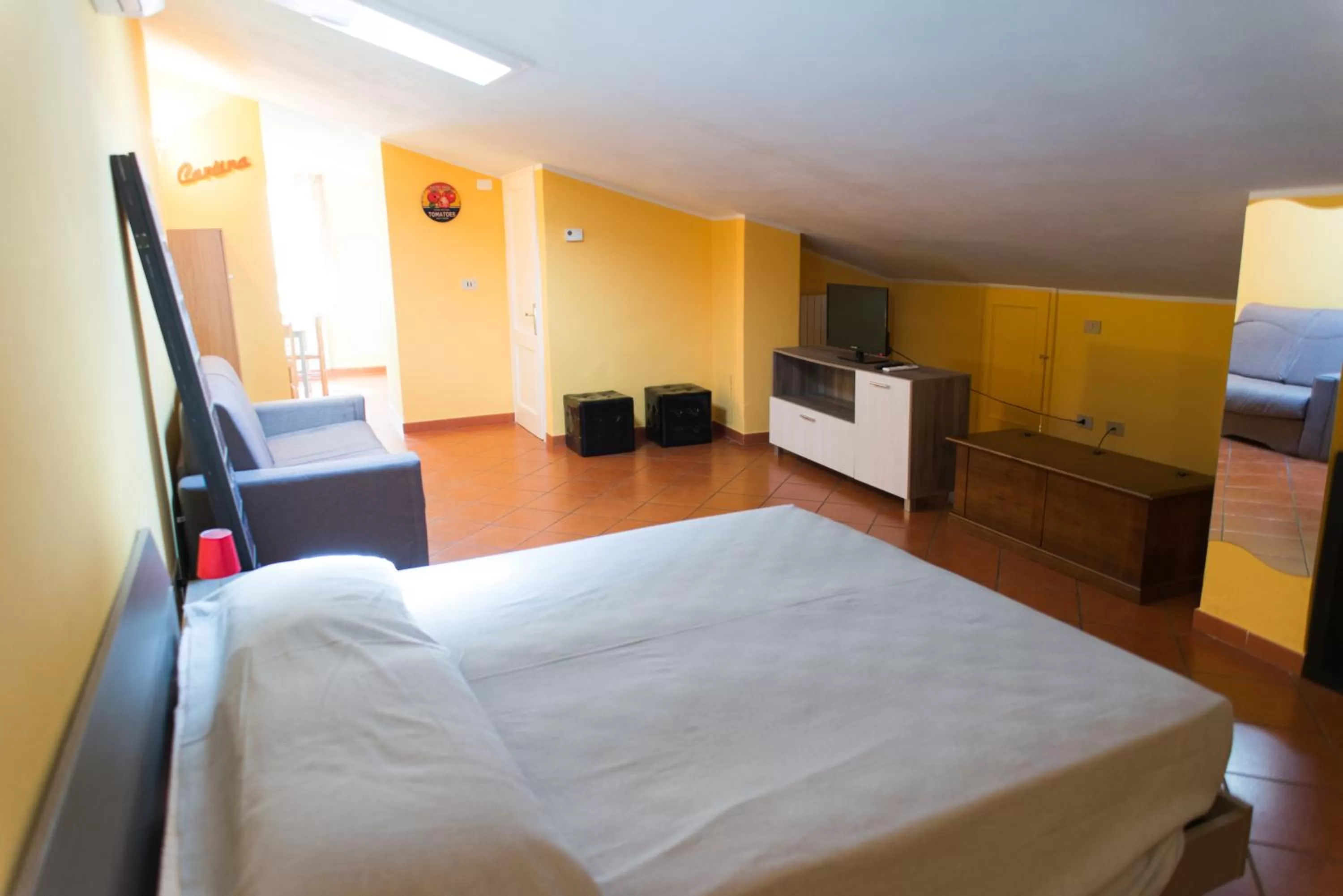 Bedroom, Bed in Al Cardinale Rooms & Studios