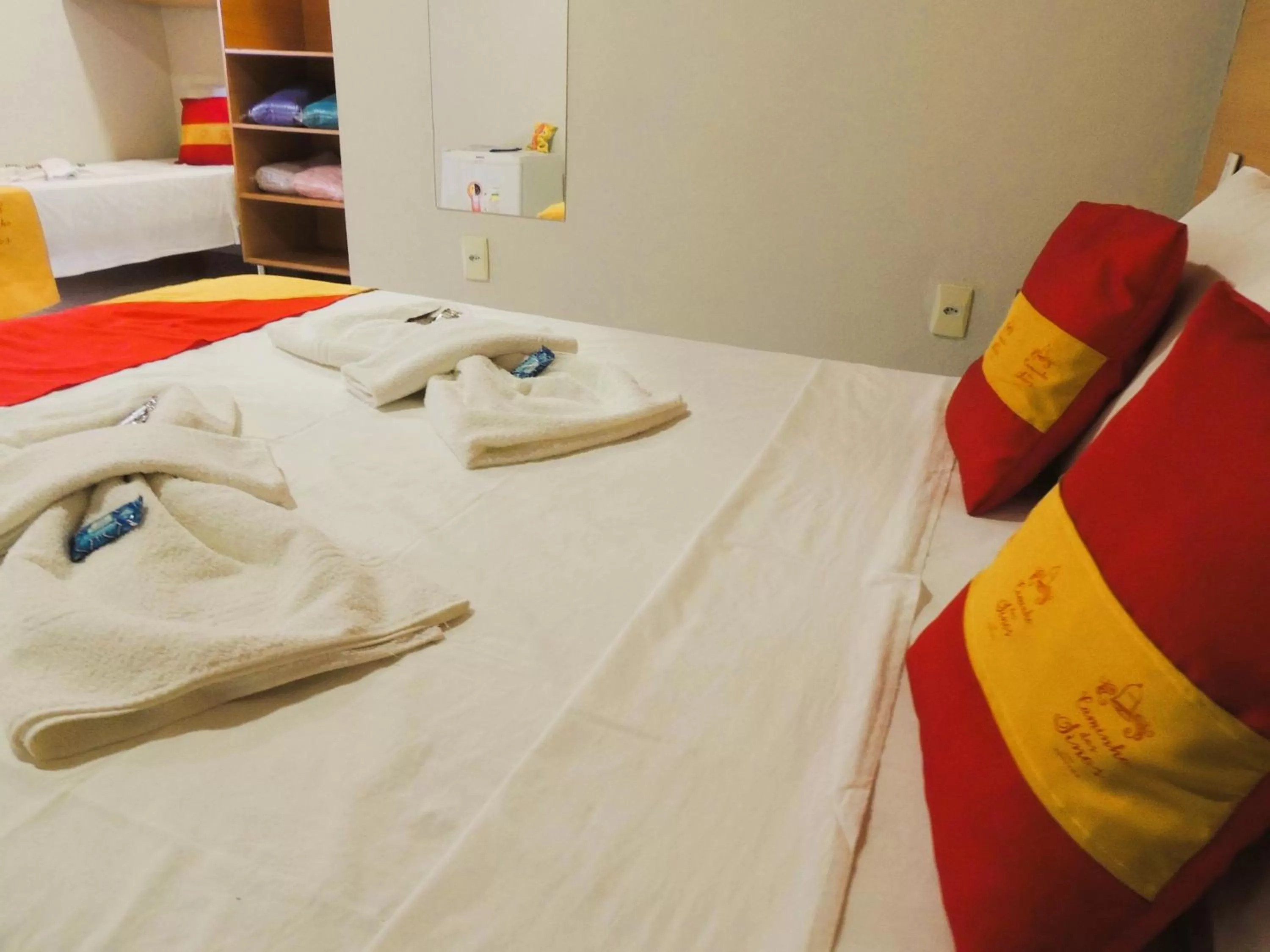 Bedroom, Bed in Pousada Caminho Dos Sinos