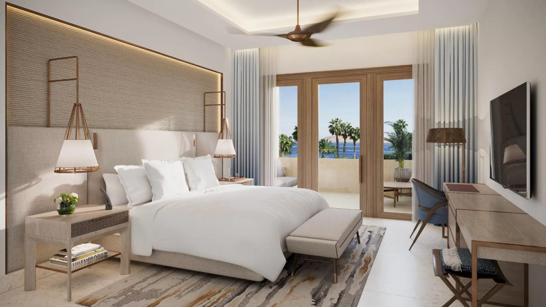 Photo of the whole room, Bed in Four Seasons Resort Sharm El Sheikh