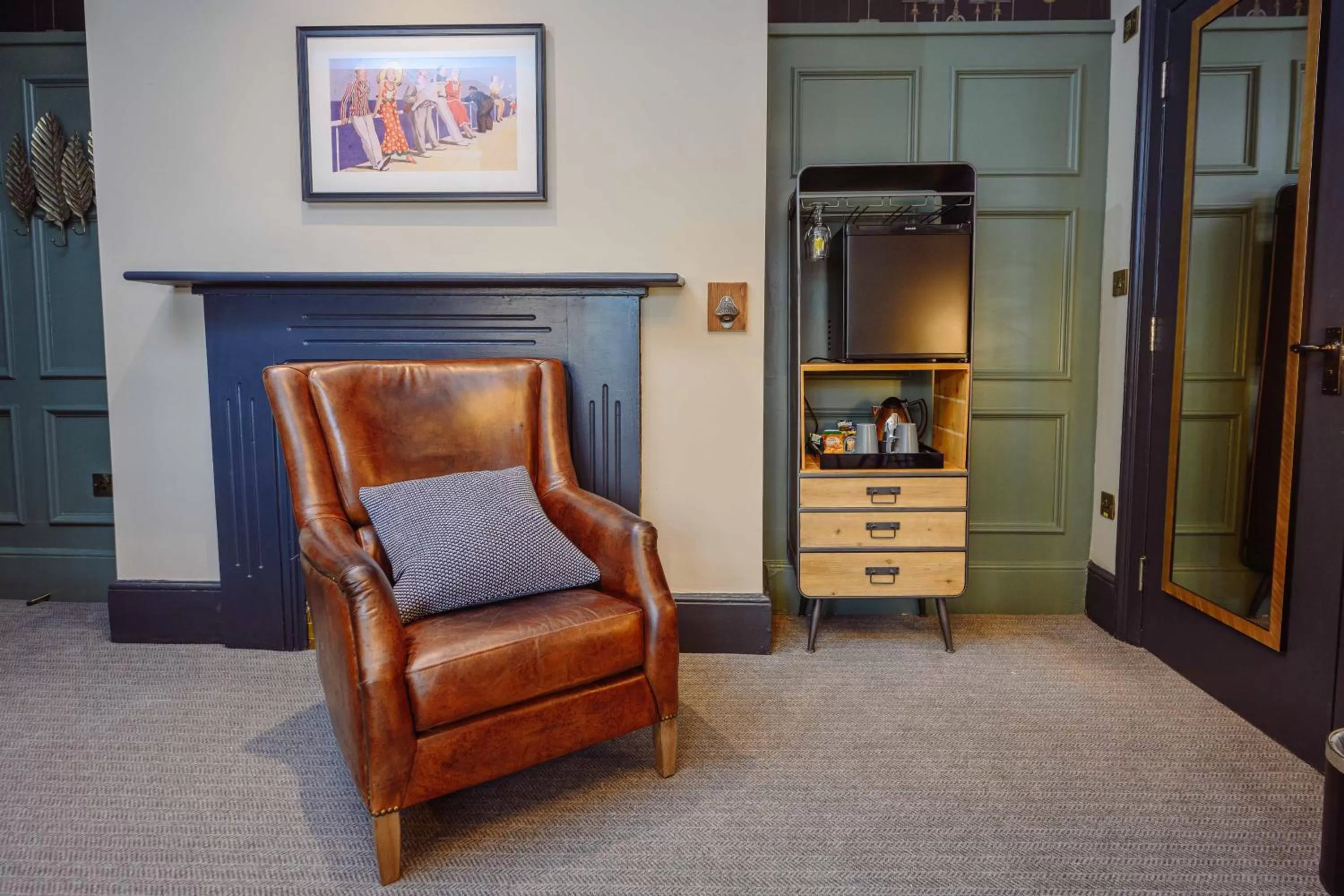 Living room in Brewhouse and Kitchen