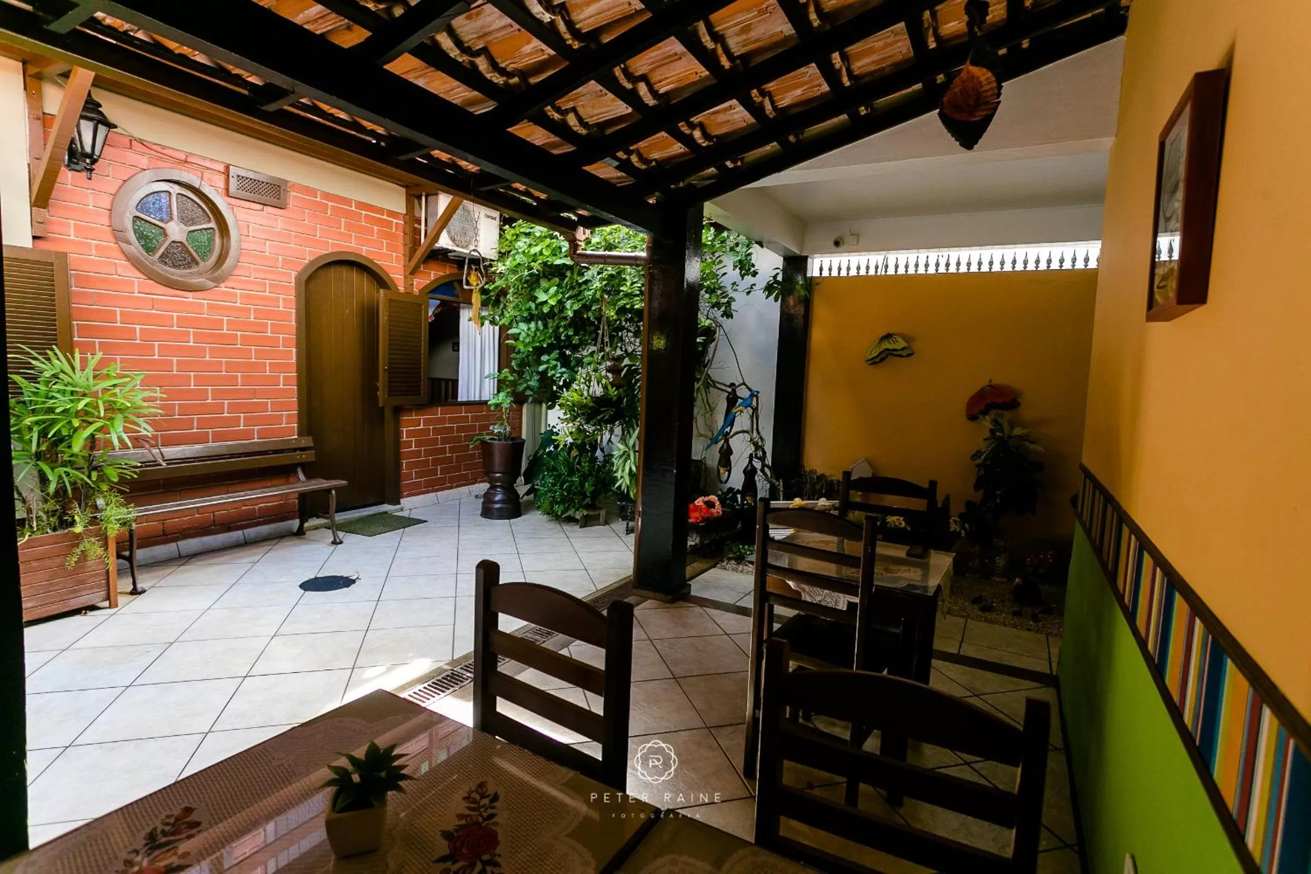 Patio in Pousada Dunas Braga