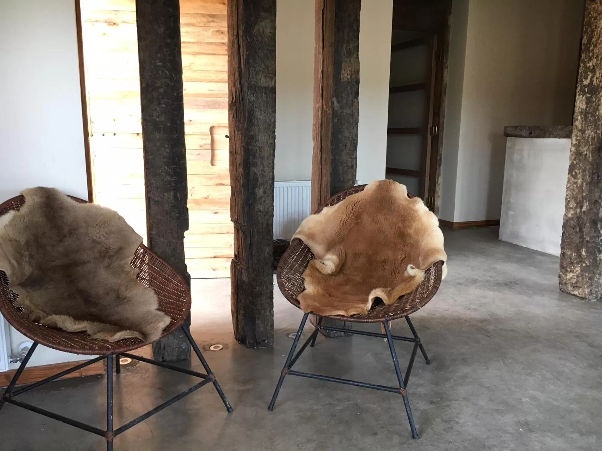 Seating area in Hotel 381 Panguipulli