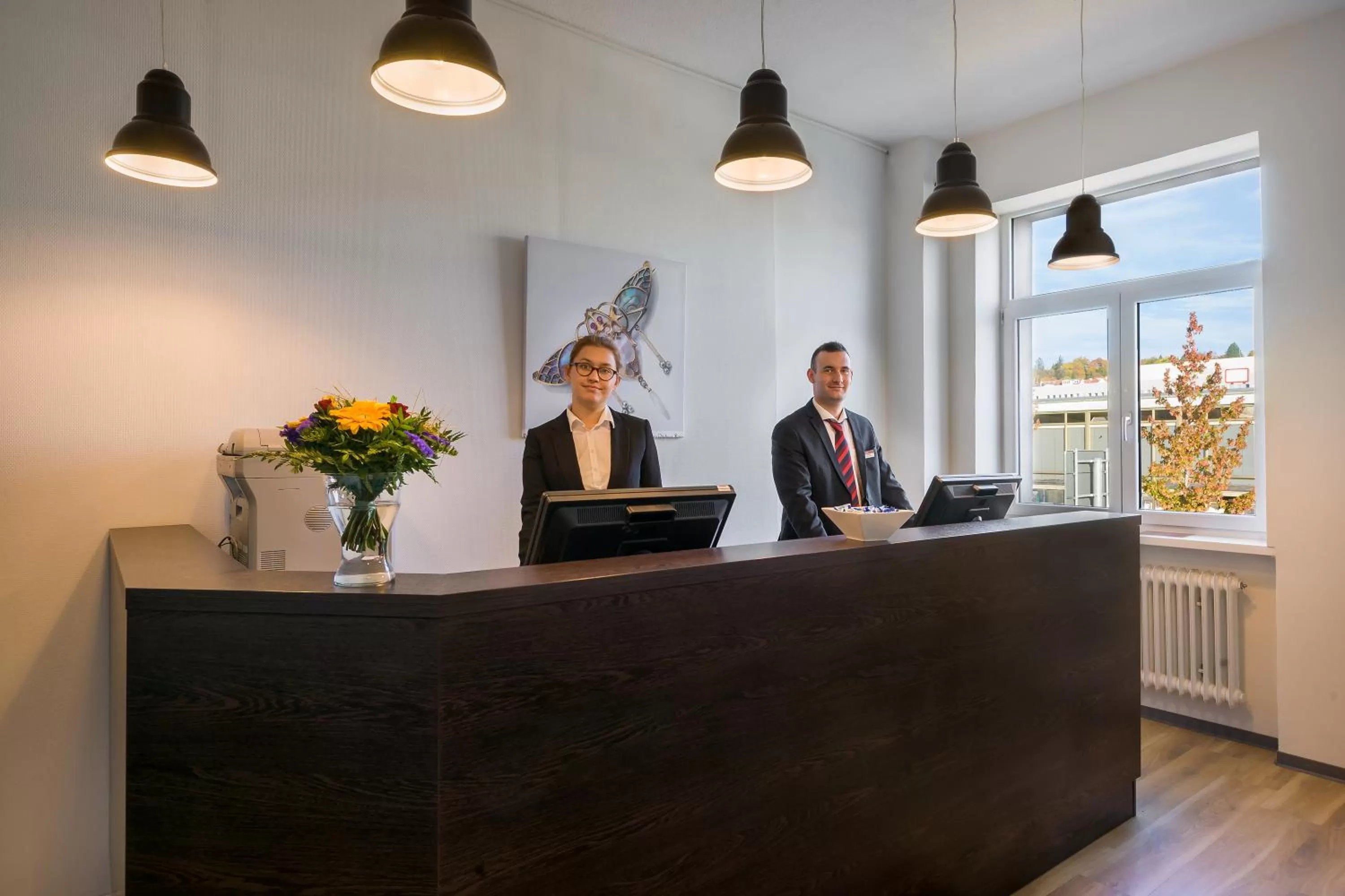 Lobby or reception in Hotel Ruf