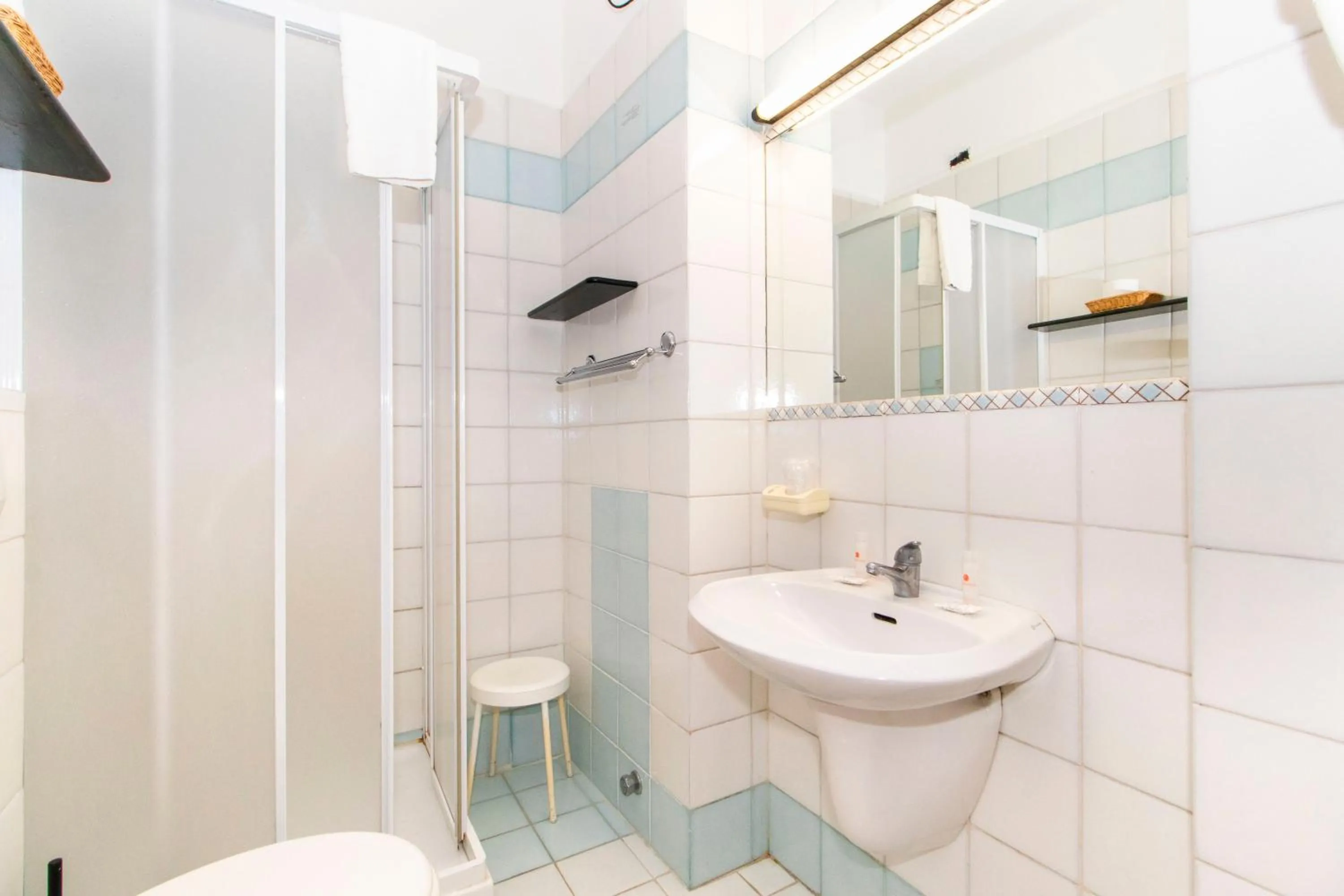 Bathroom in Hotel Cristallo Torino