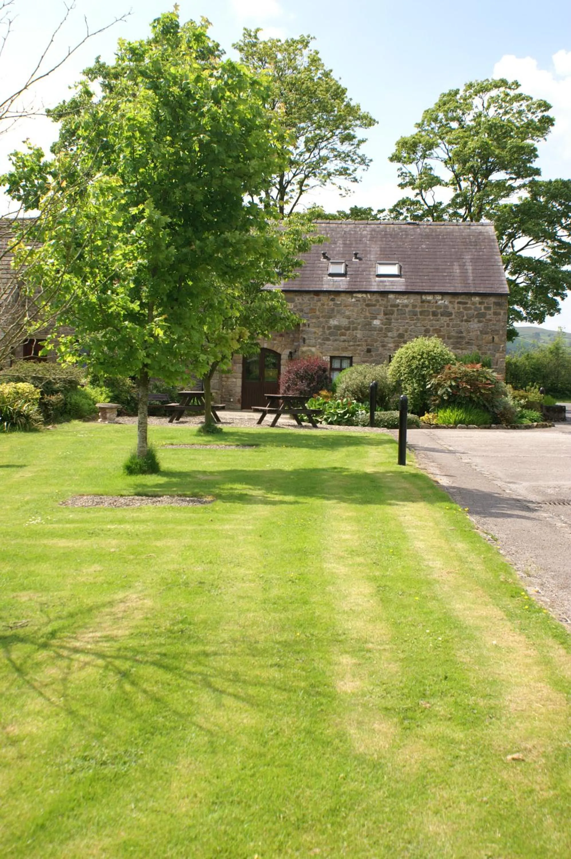 Garden in Middle Flass Lodge