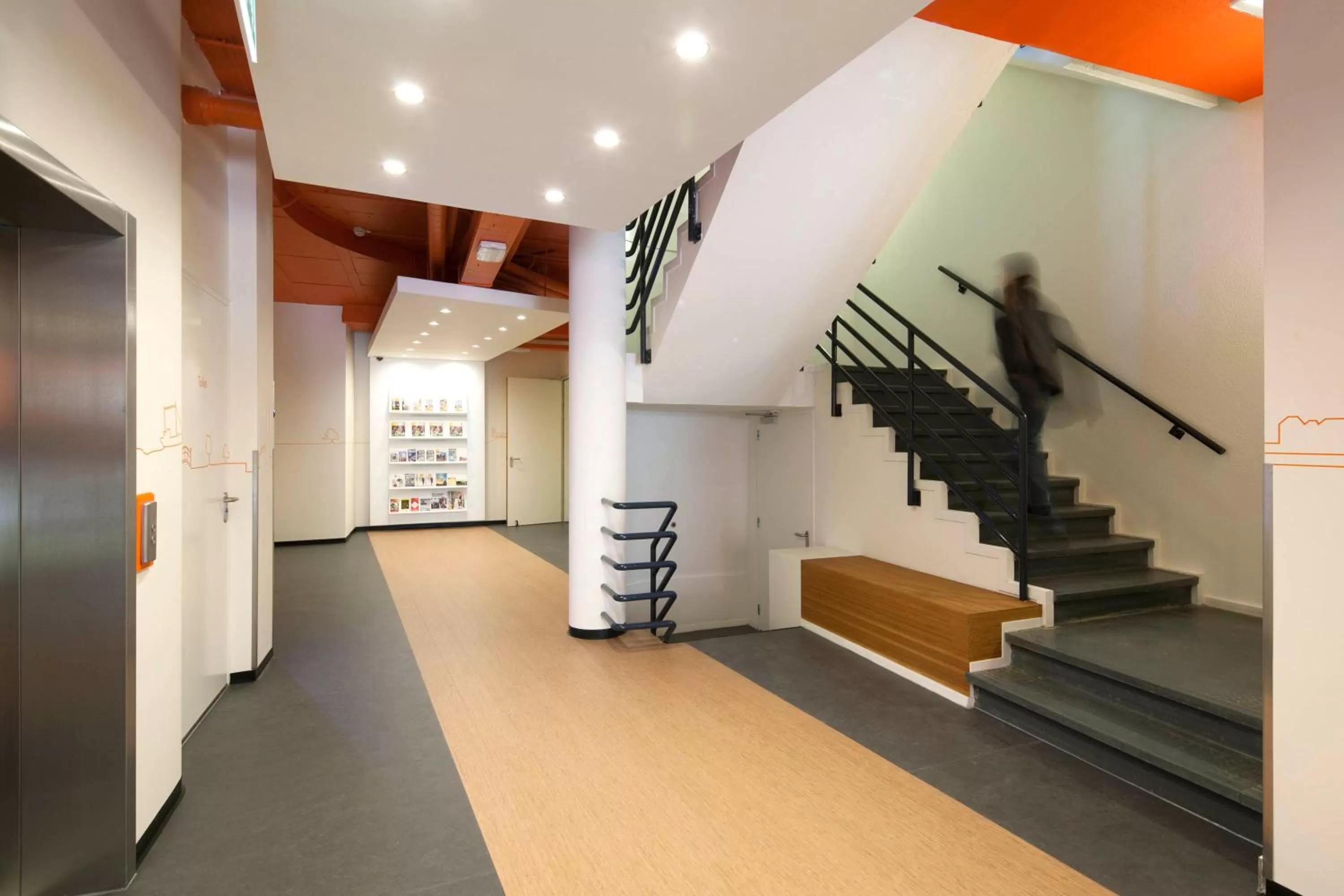 Lobby or reception in easyHotel The Hague City Centre