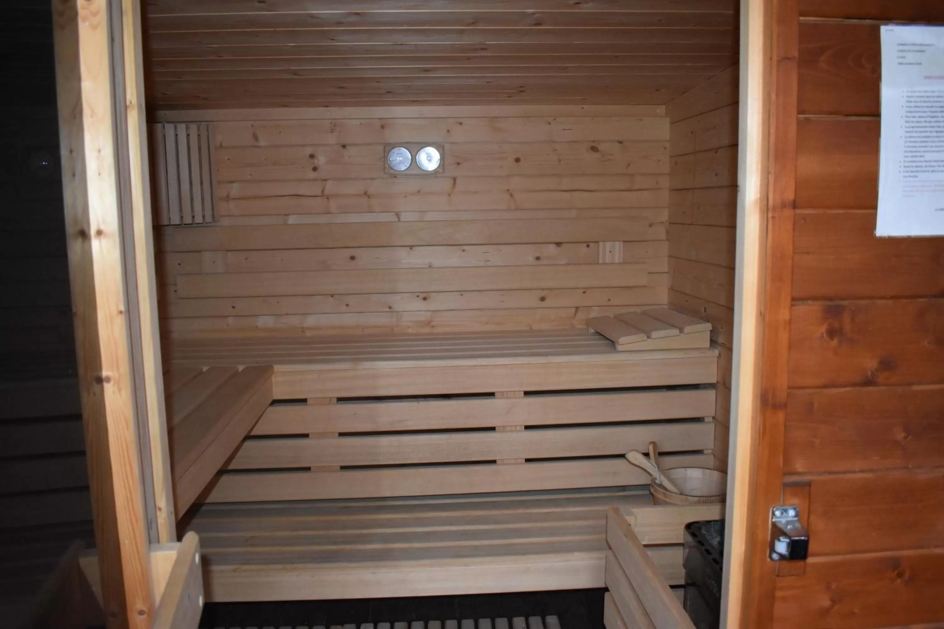 Sauna in Chez Augustin