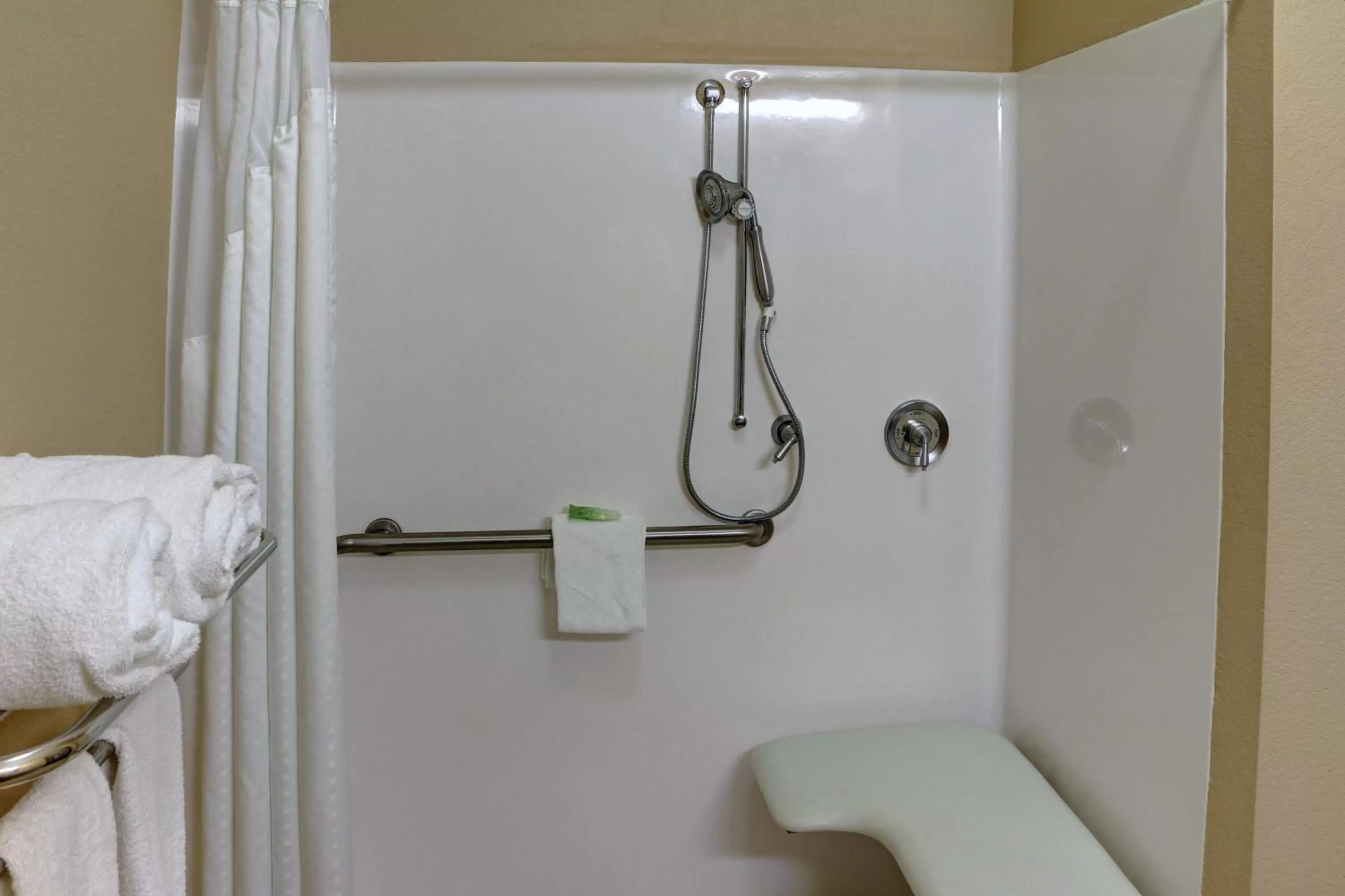 Shower in Holiday Inn Express Hotel & Suites Texarkana East by IHG