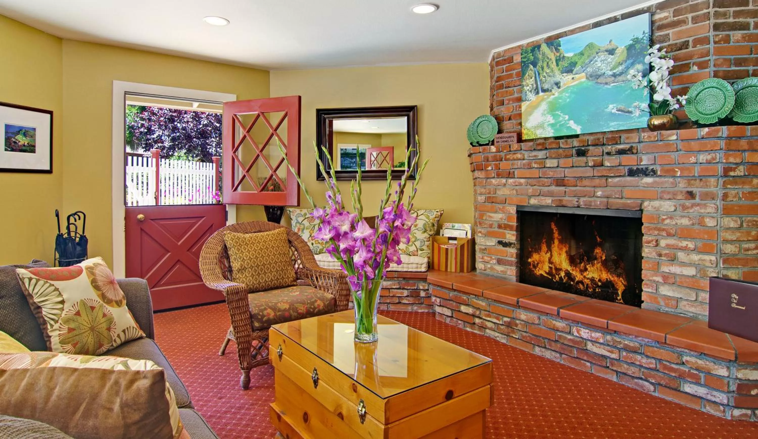 Lobby or reception in Svendsgaard's Inn