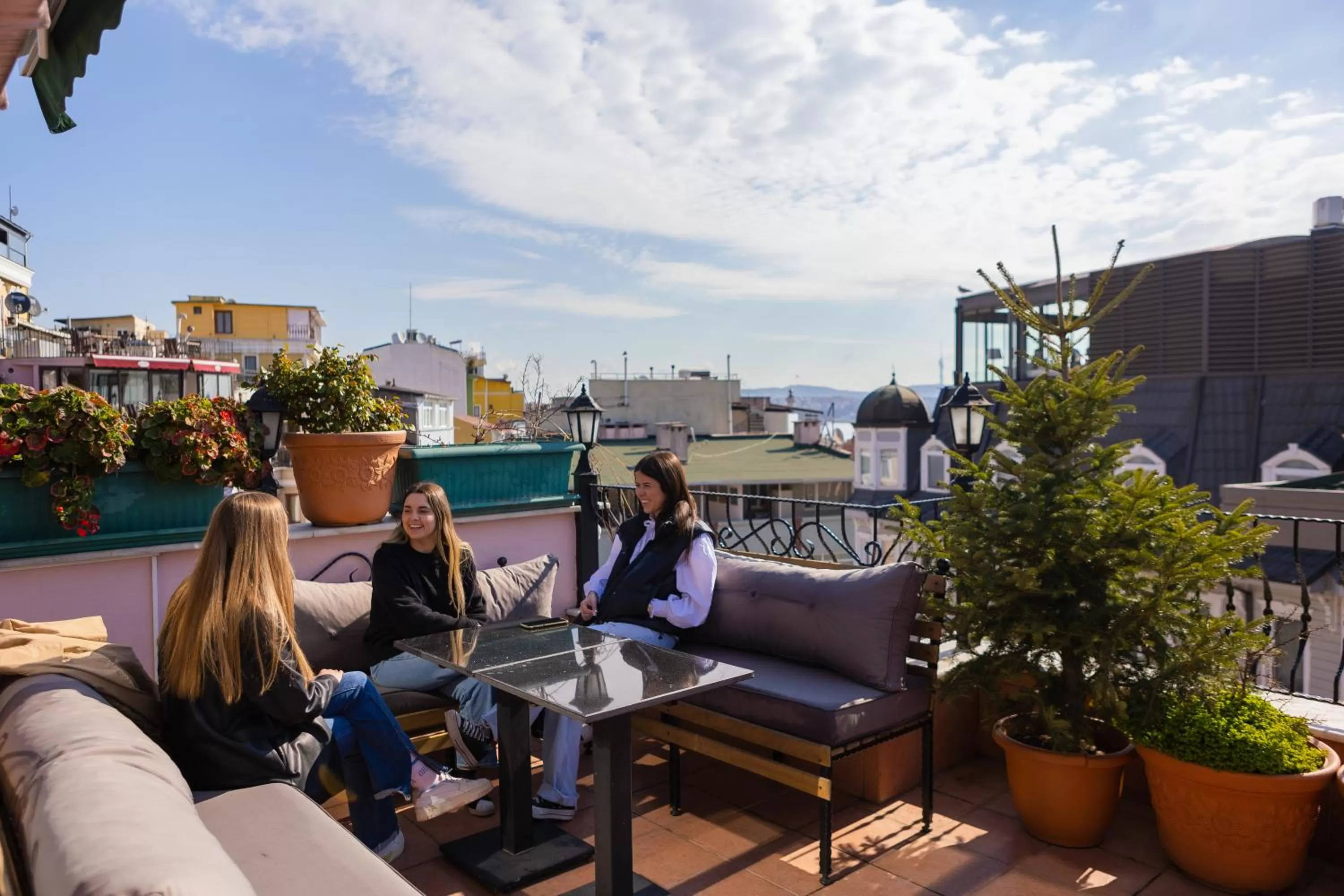 Balcony/Terrace in Agora Guesthouse