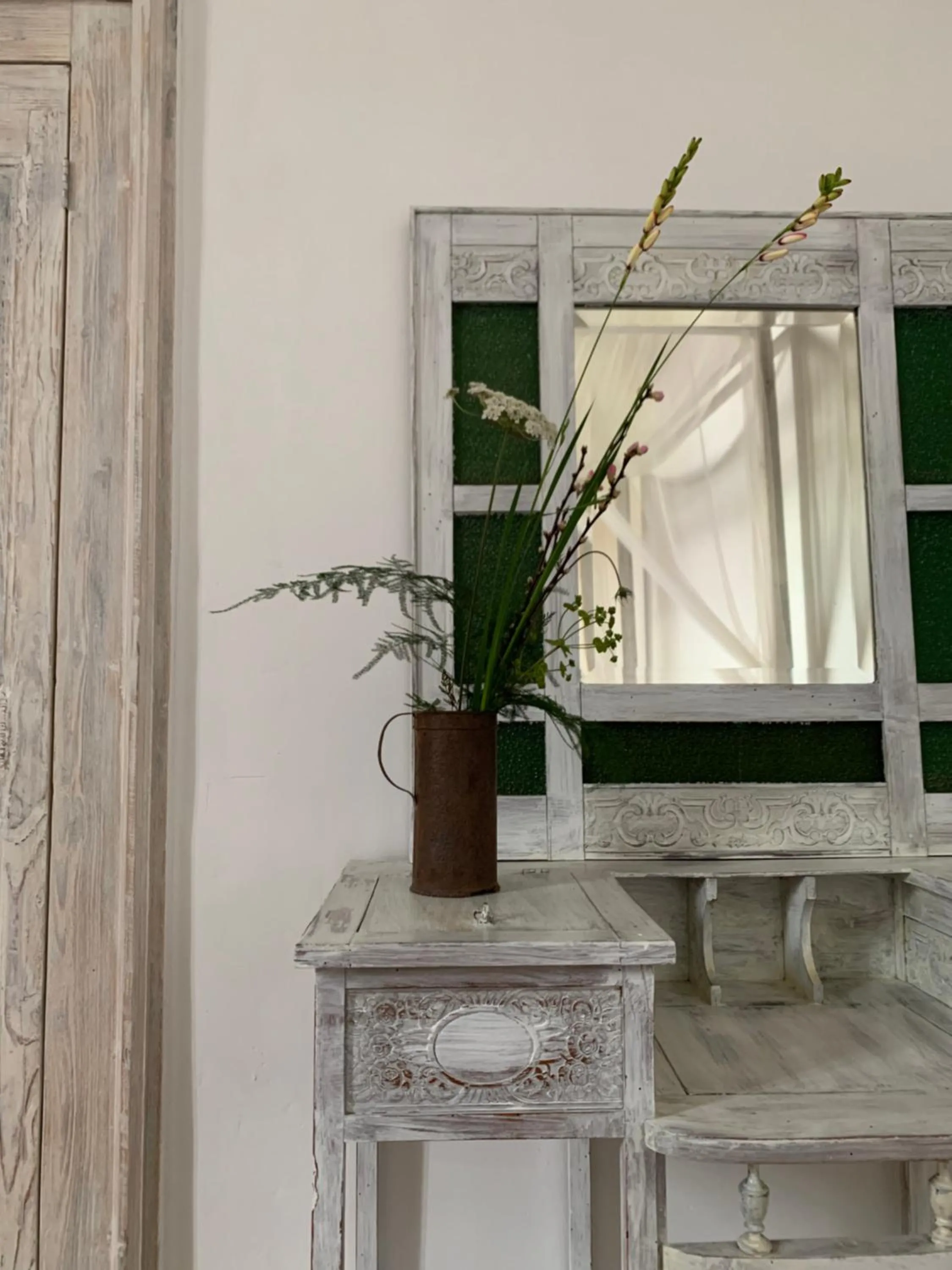 Decorative detail in Palazzo Castriota