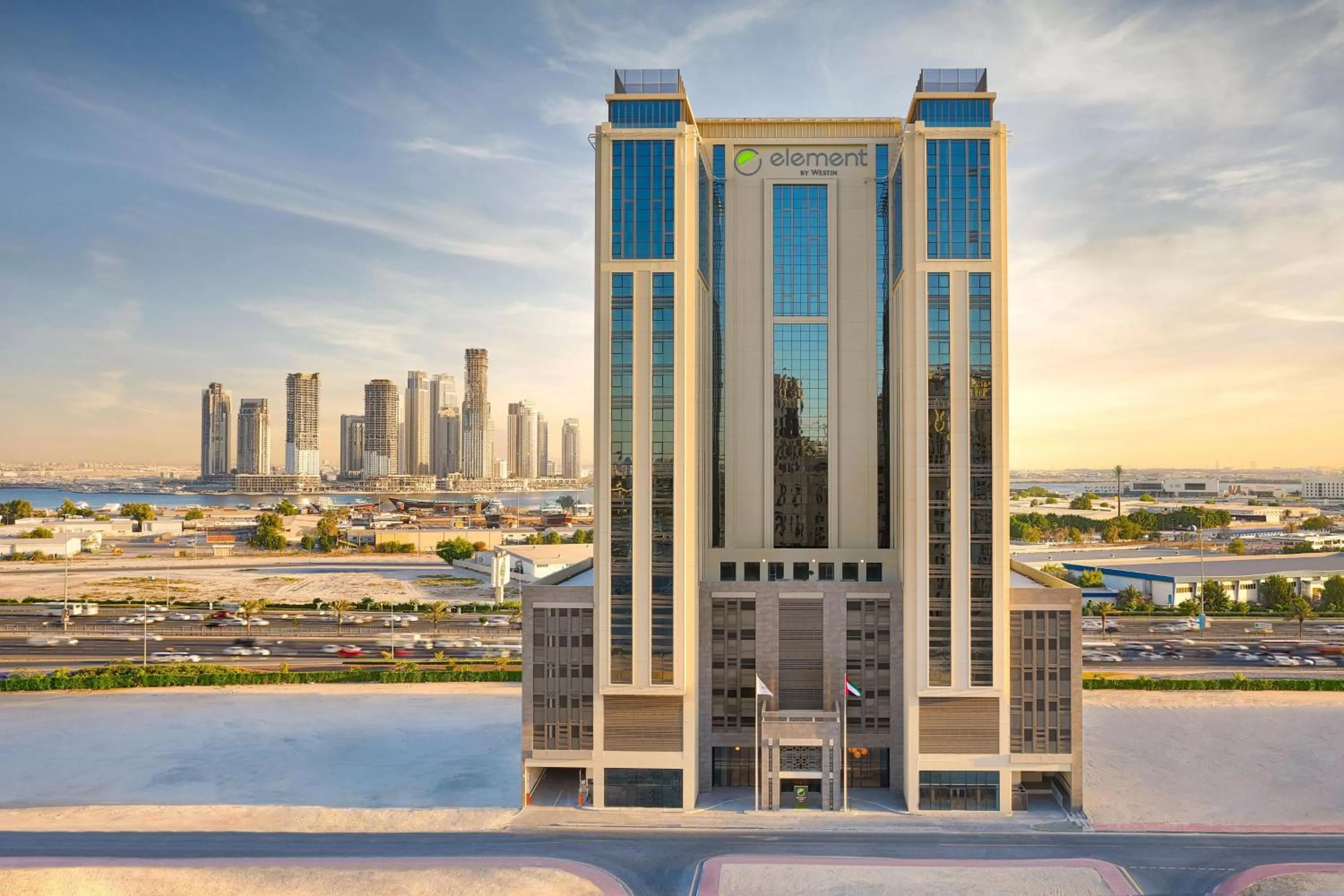 Property building in Element Al Jaddaf, Dubai