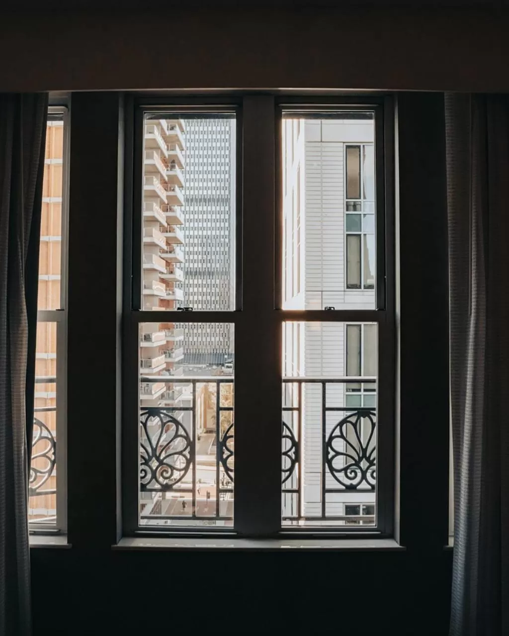 City view in Courtyard Boston Copley Square