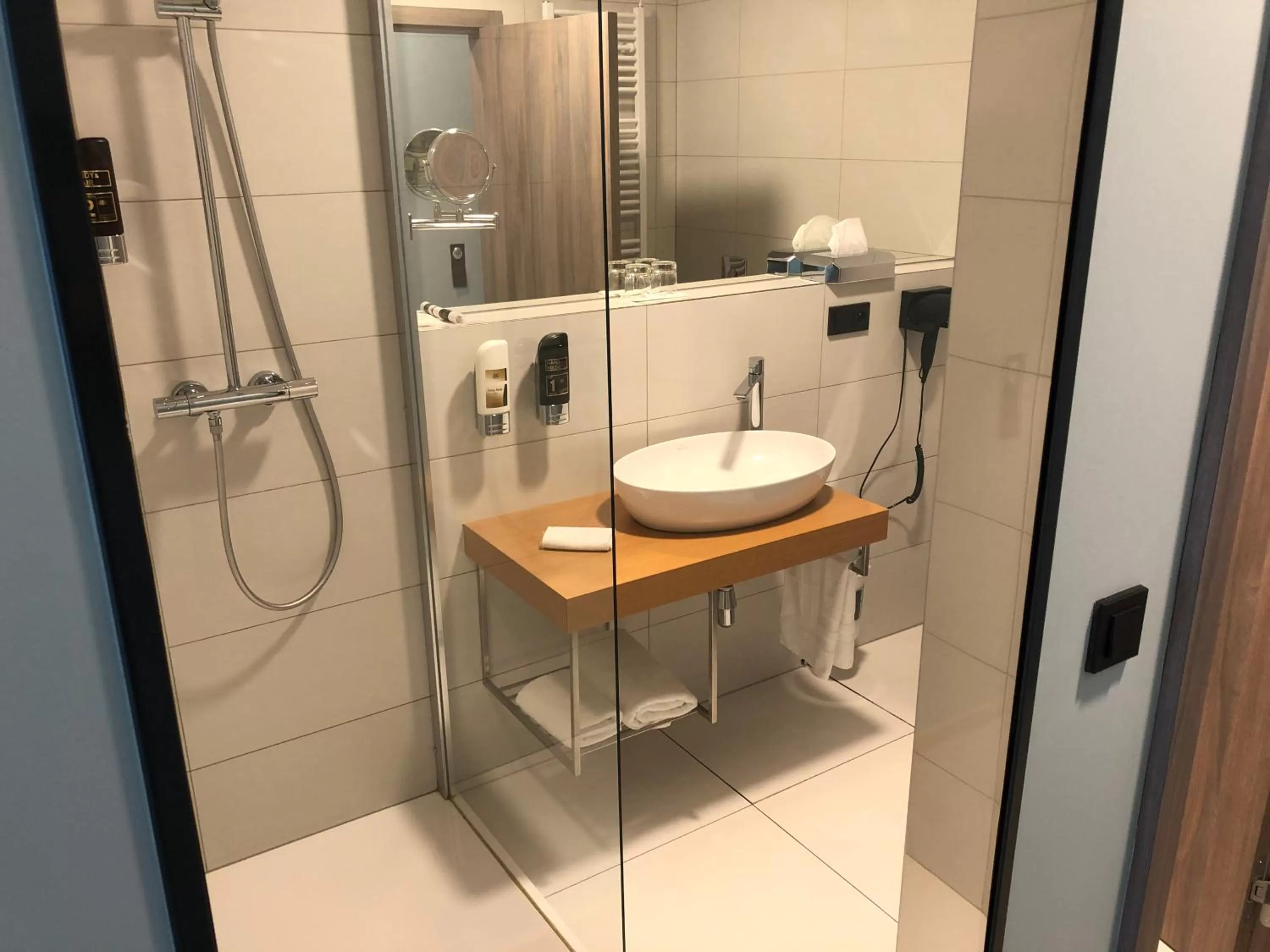 Bathroom in Hotel Rajka