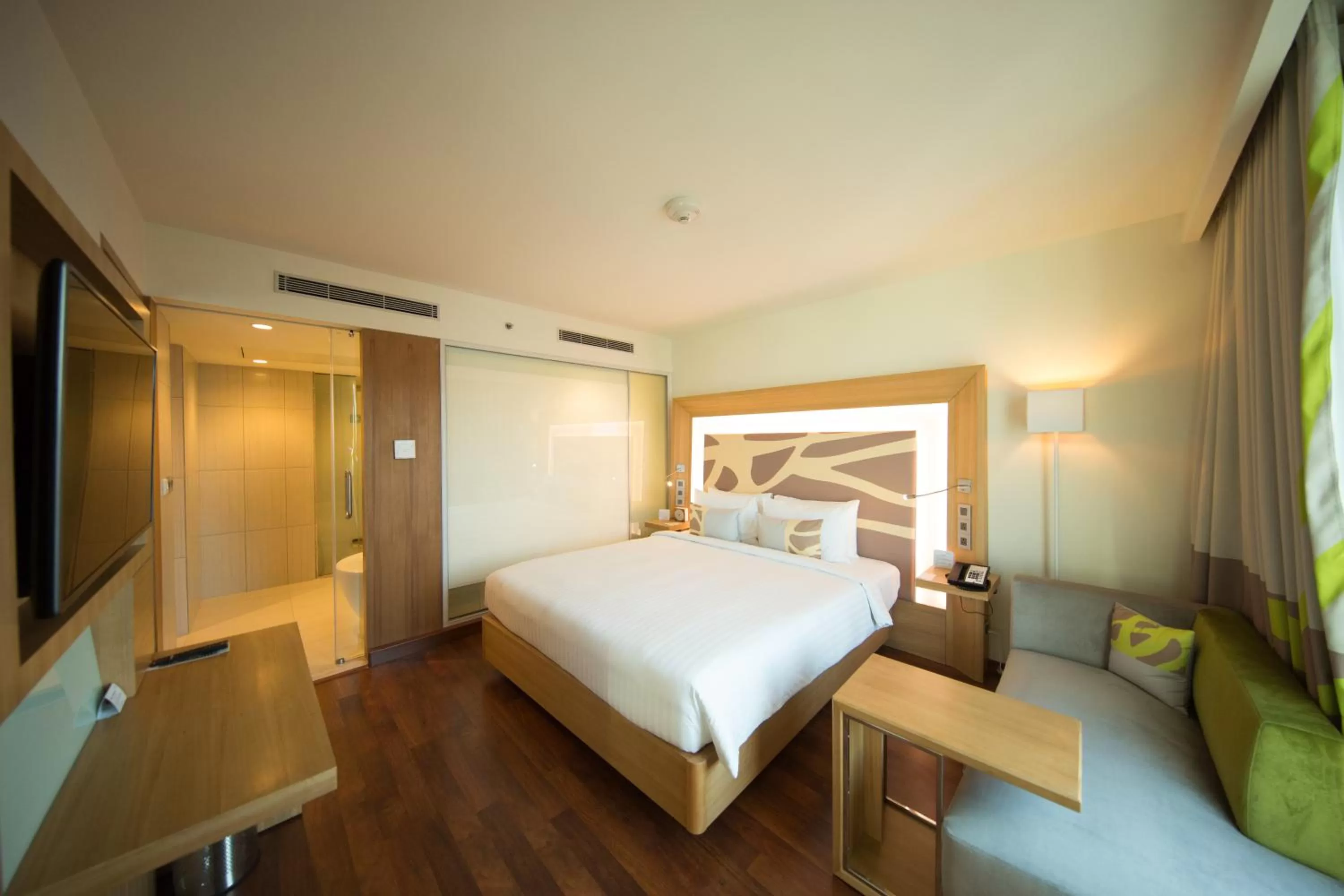 Bedroom, Bed in Novotel Chennai OMR