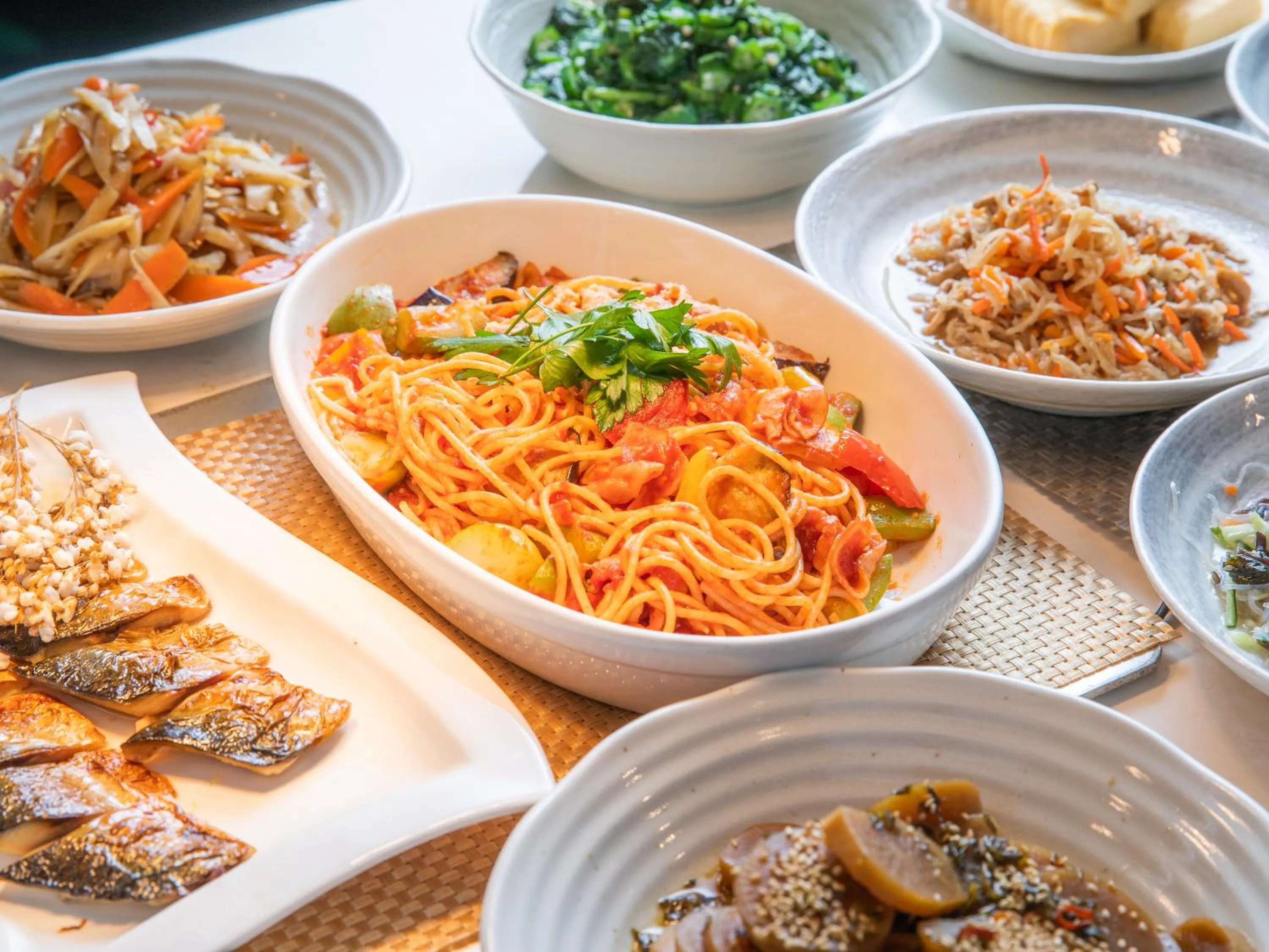 Buffet breakfast in APA Hotel Kyoto Gion Excellent