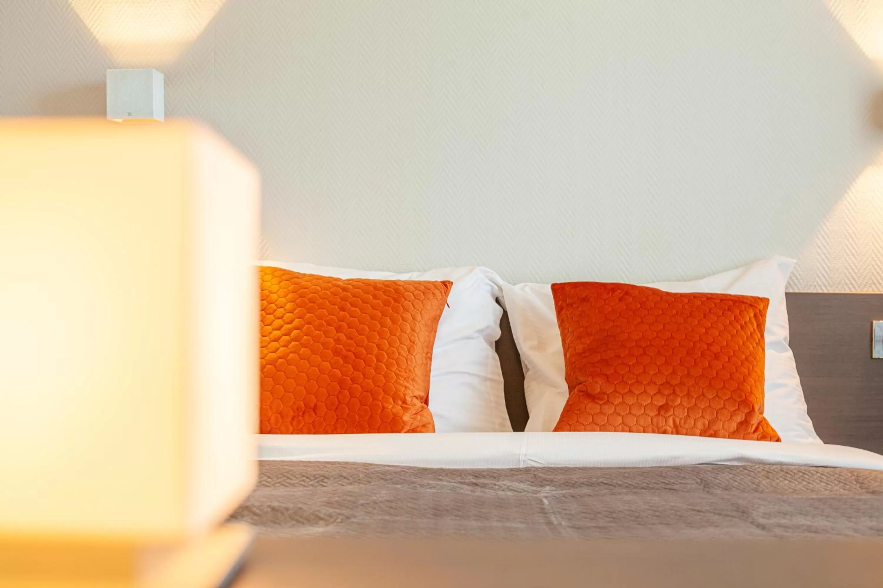 Bed in Hotel Monaco Zeebrugge Beach by Rikas Hotels