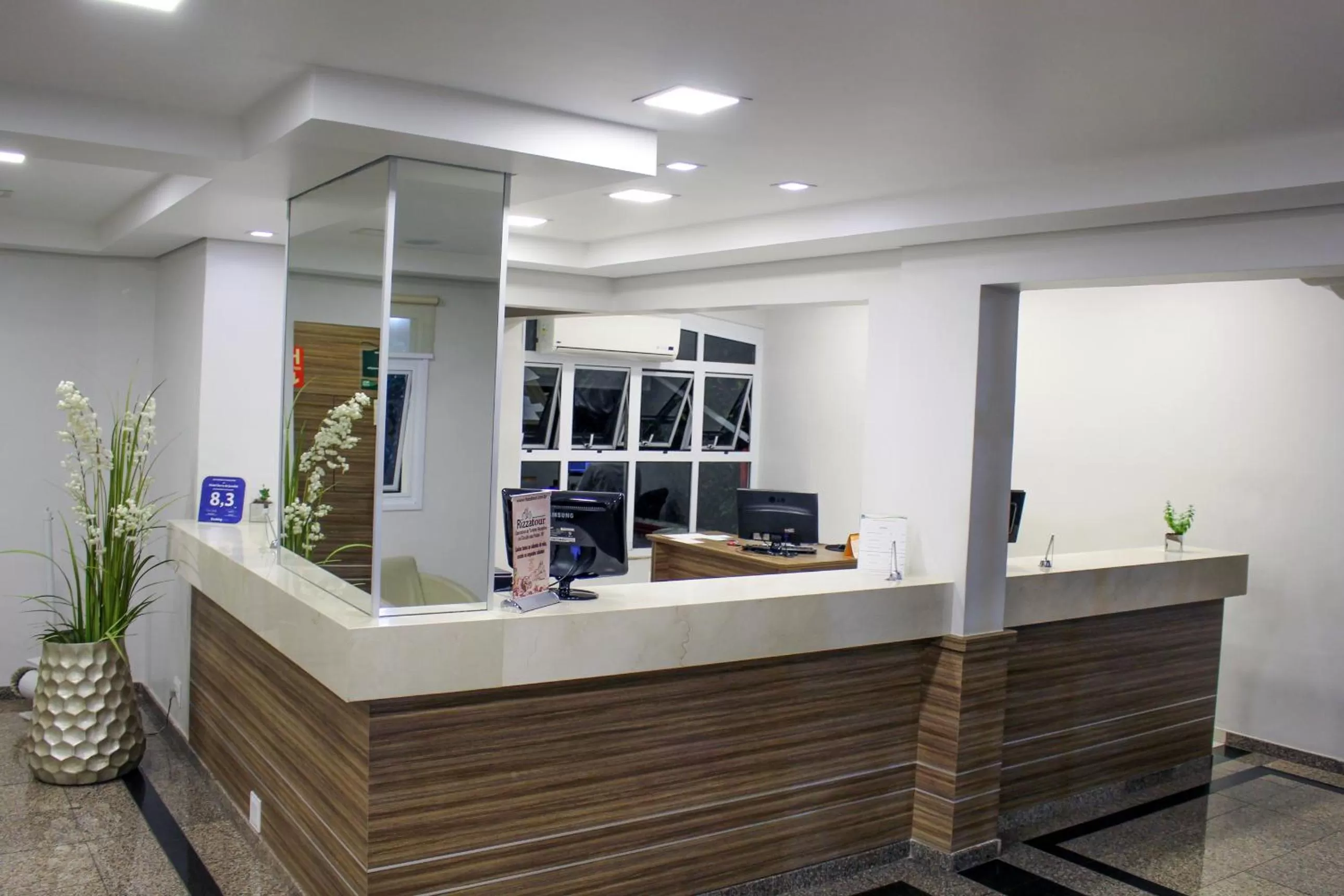 Lobby or reception in Hotel Serra de Jundiaí