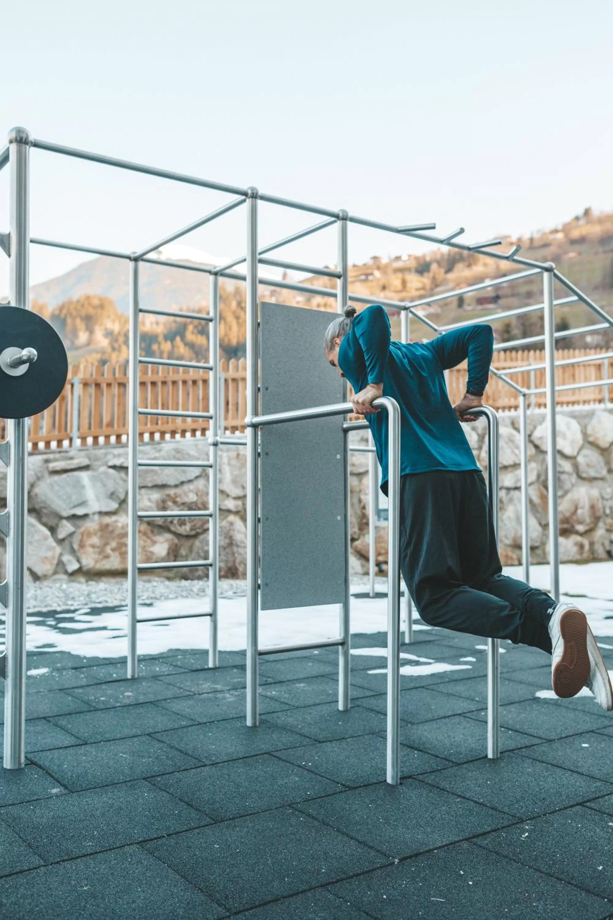 Fitness centre/facilities in Natur Resort RISSBACHER