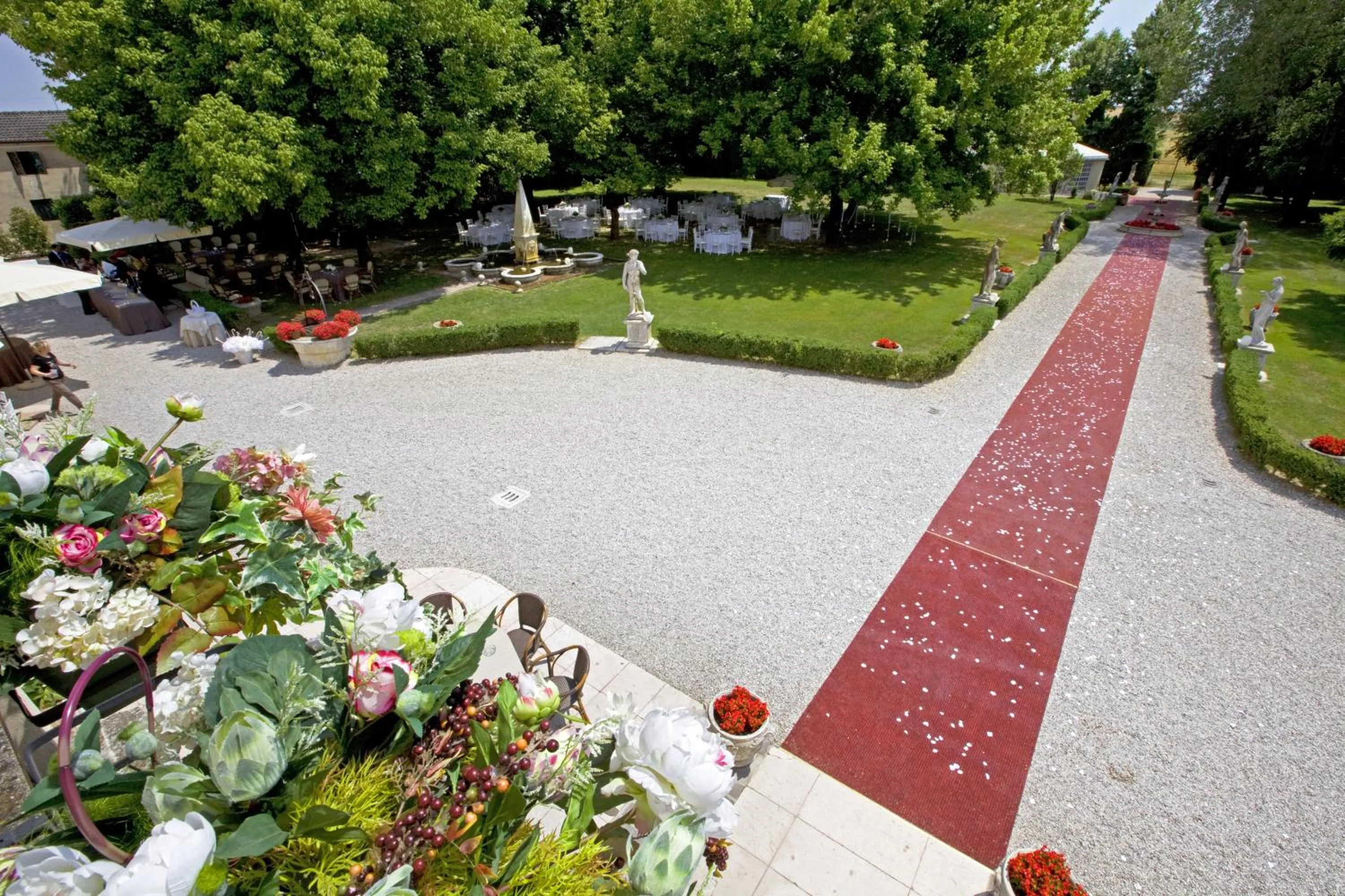 Garden in Hotel Villa Braida